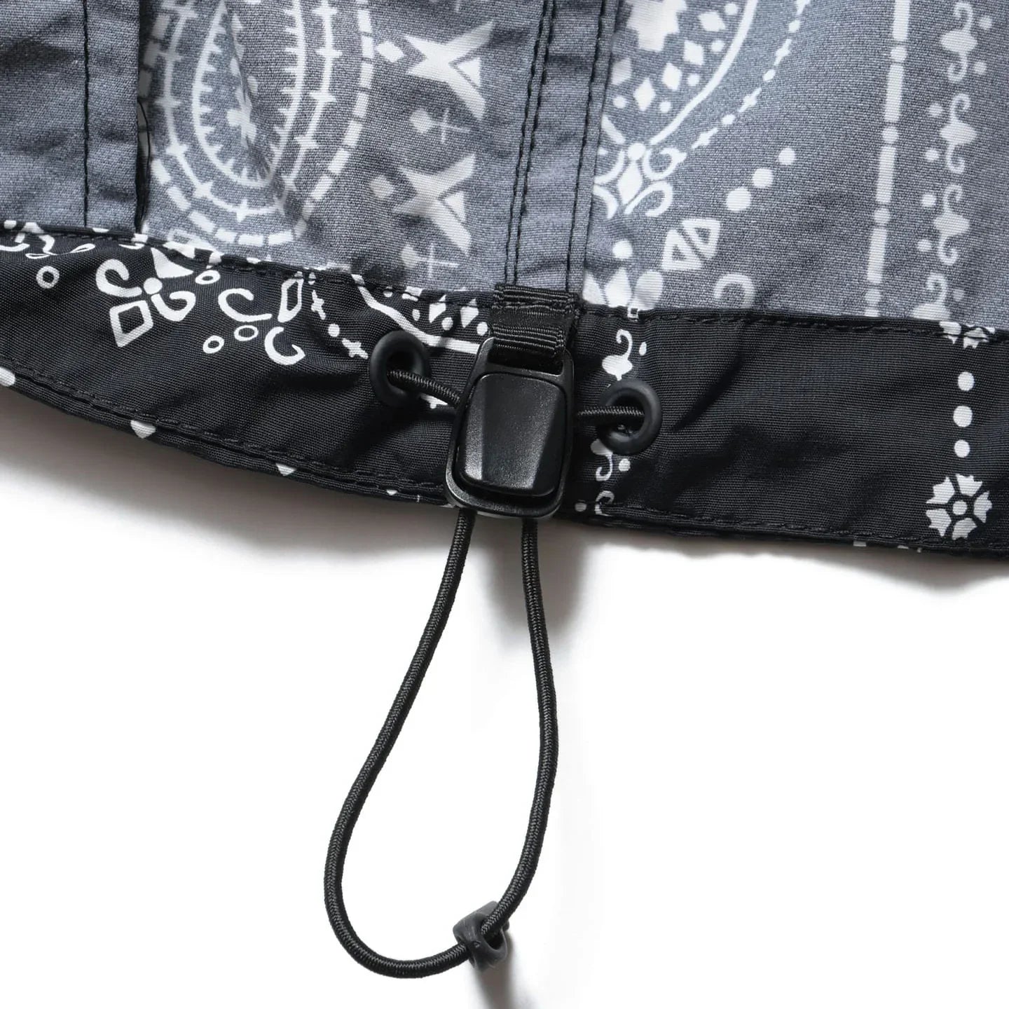 F.C.Real Bristol Bandana Nylon Hooded Blouson Jacket - Black