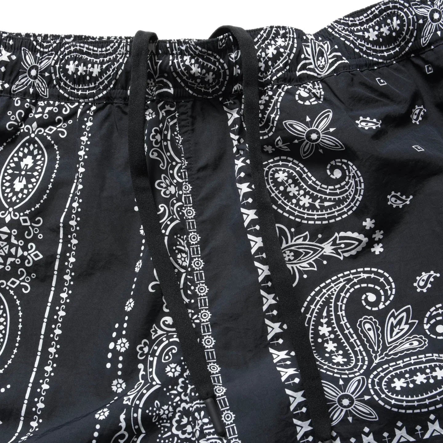 F.C.Real Bristol Bandana Nylon Shorts - Black