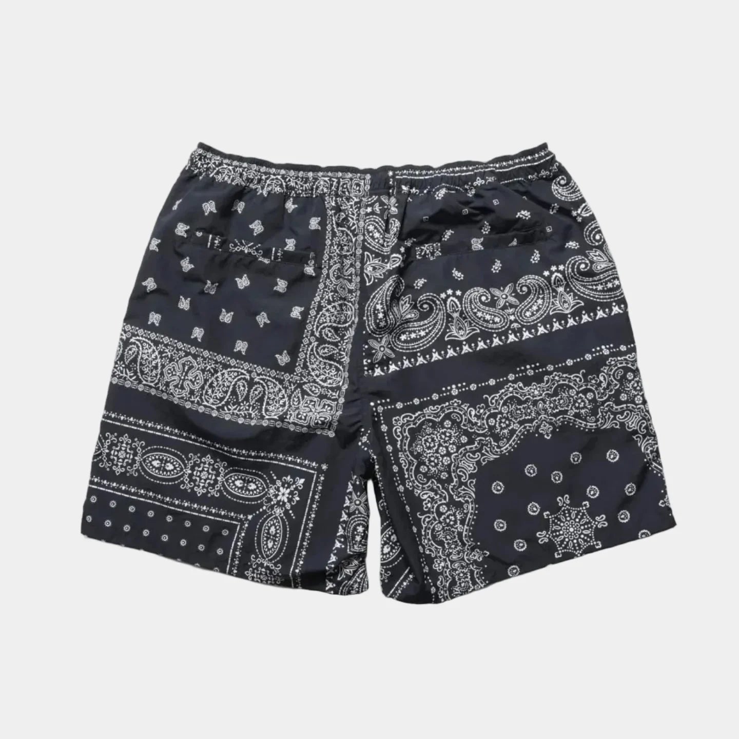 F.C.Real Bristol Bandana Nylon Shorts - Black