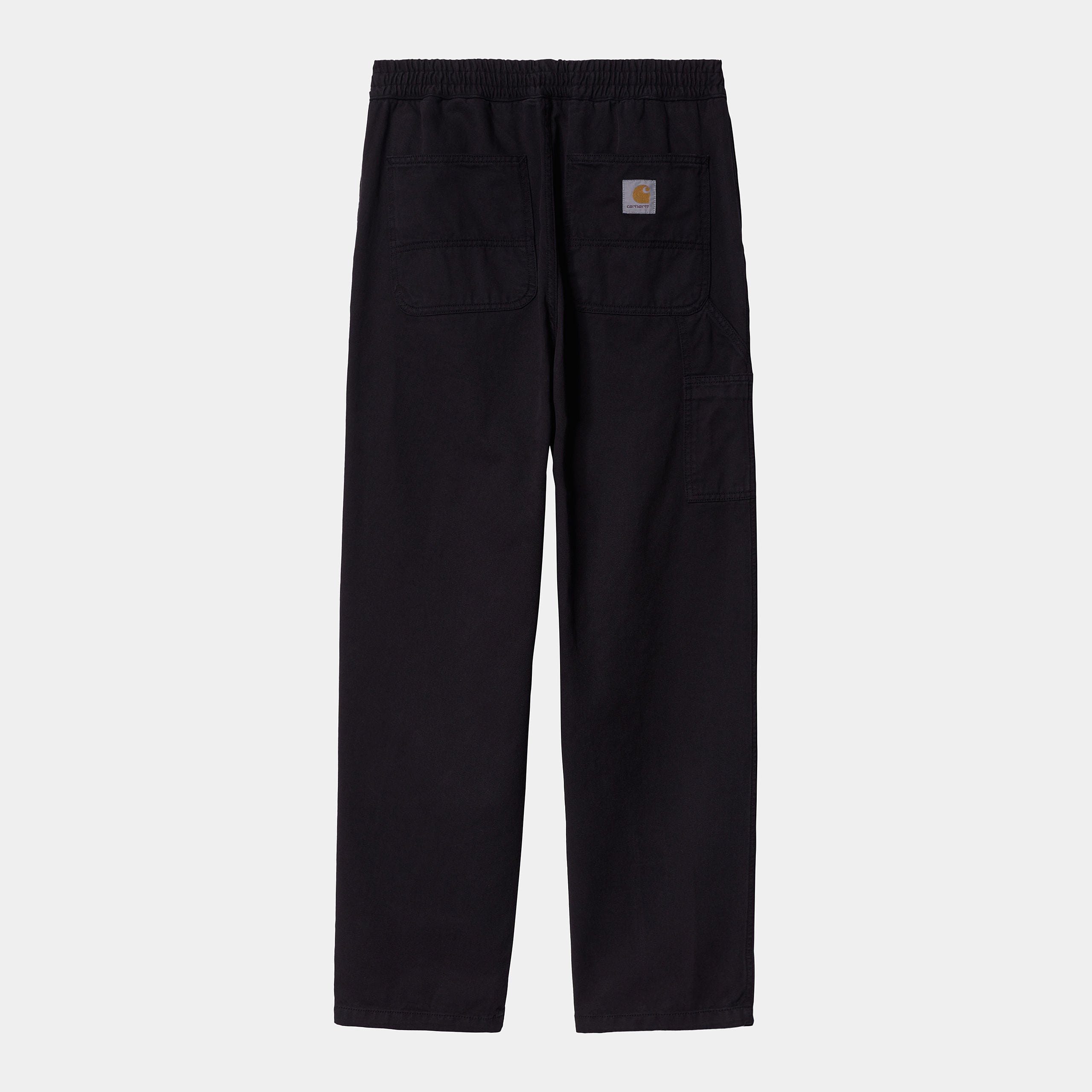 Carhartt WIP Flint Pant - Black Garment Dyed