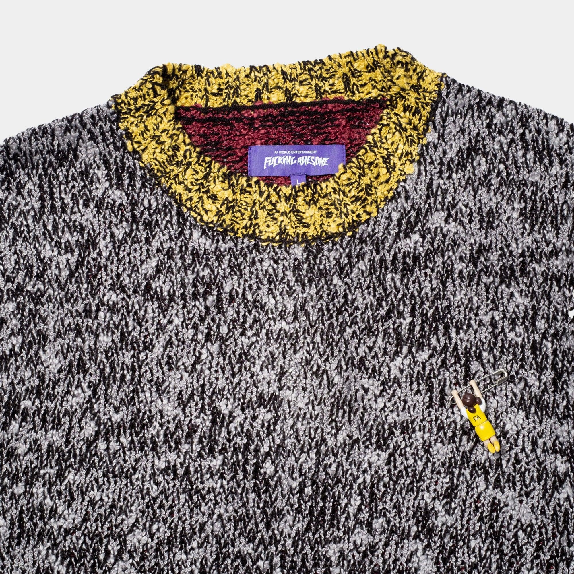 Fucking Awesome - Color Block Fuchiko Unwound Sweater - Never Never