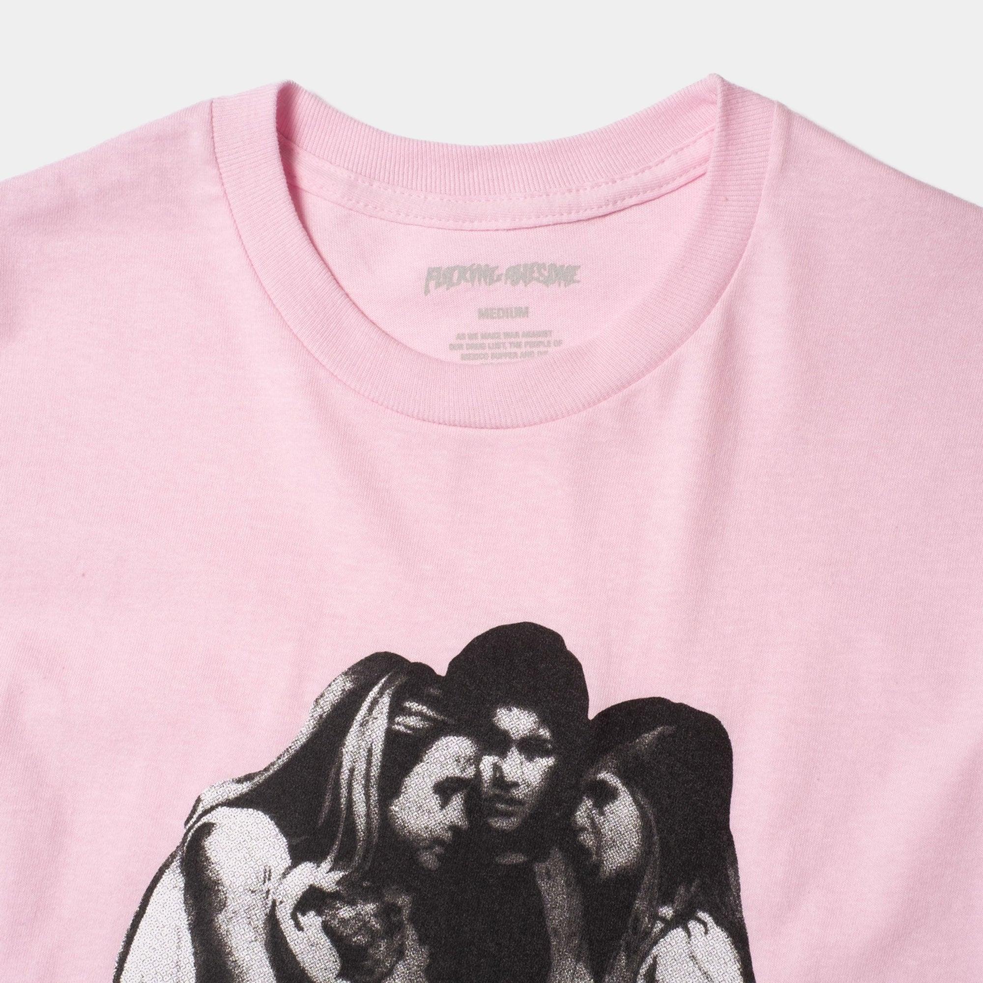 Fucking Awesome Light Pink Hate FA Tee – Never Never