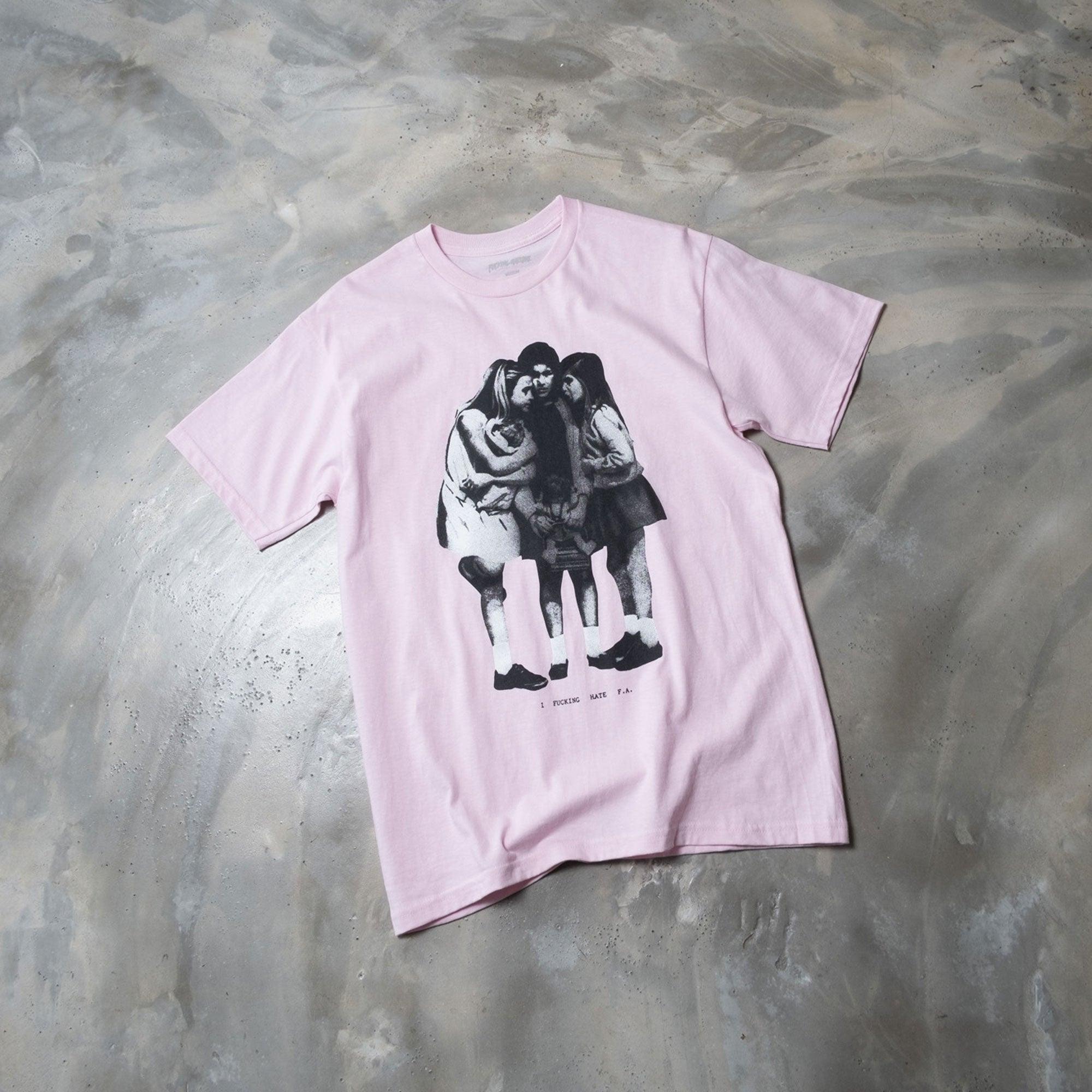 Fucking Awesome Light Pink Hate FA Tee – Never Never