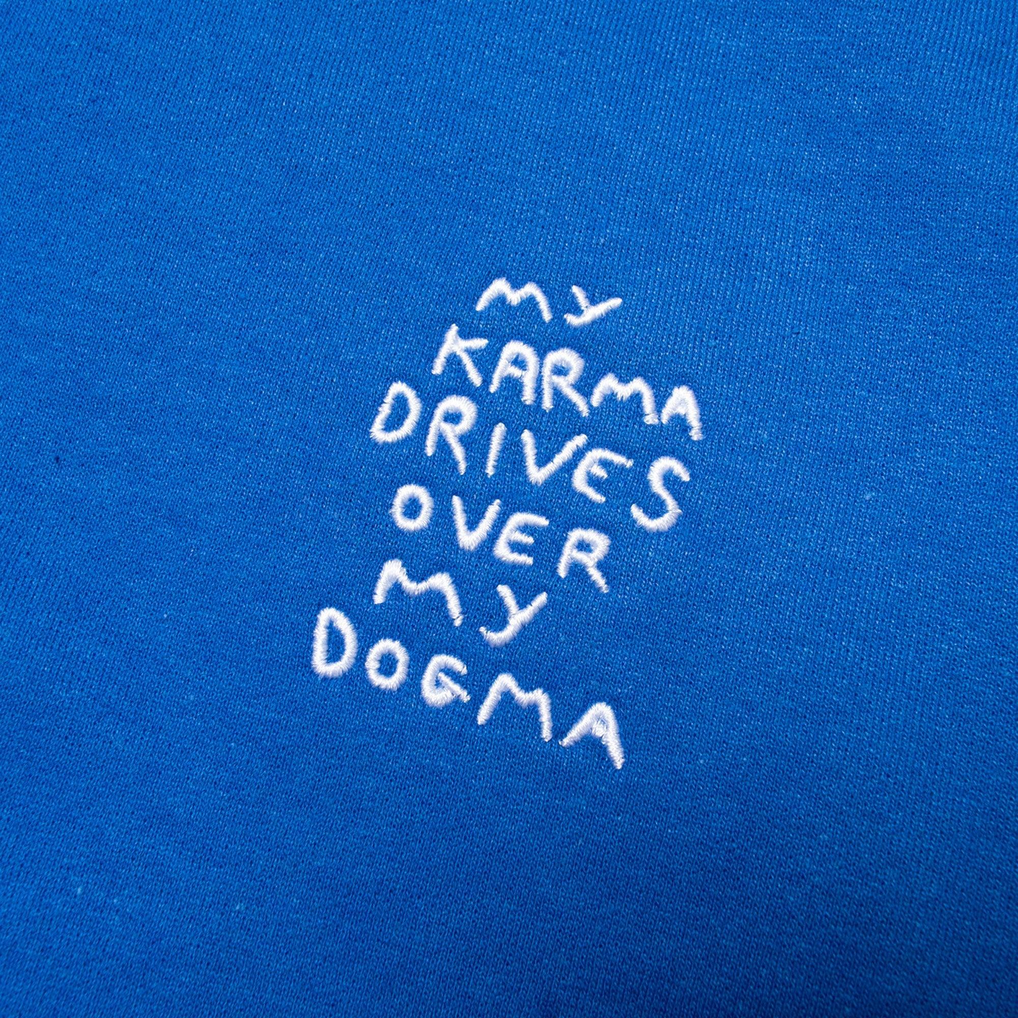 GIMME 5 - Royal Blue My Karma Crew Sweatshirt - Never Never