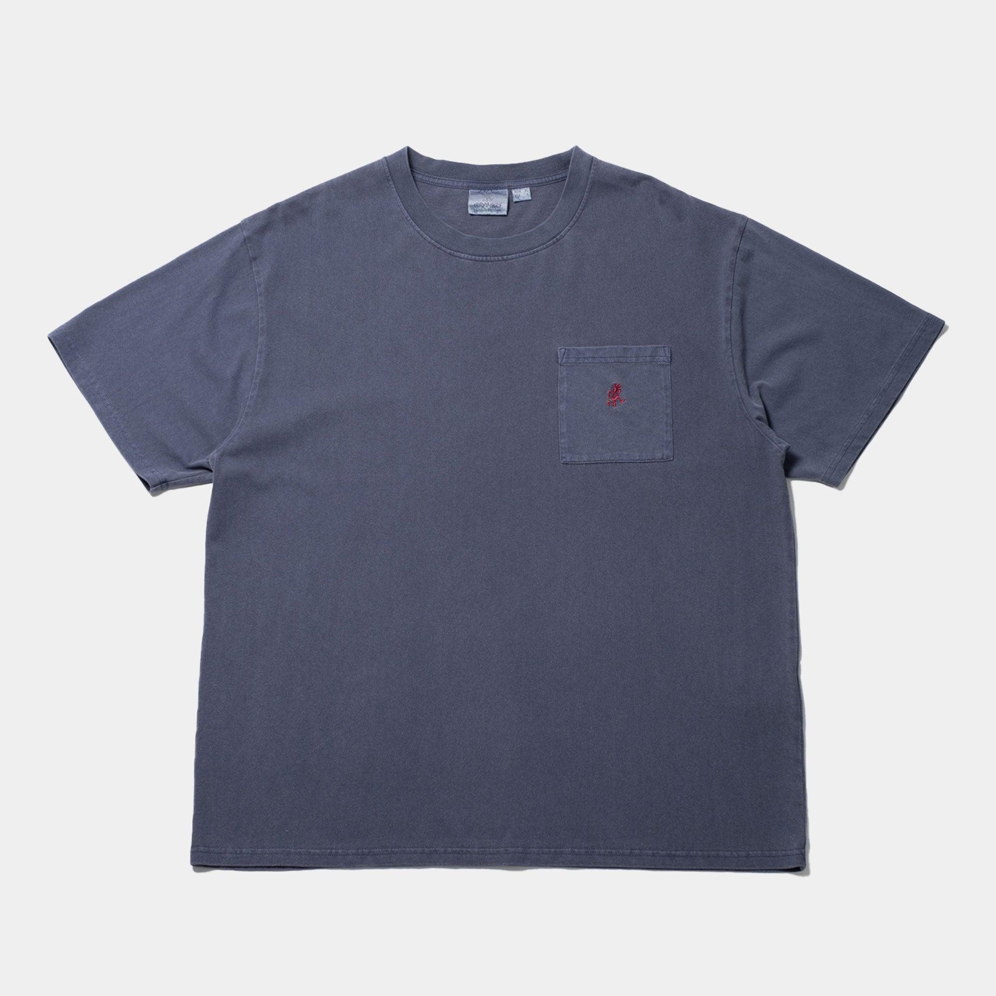 Gramicci - Navy Pigment One Point Tee - Never Never