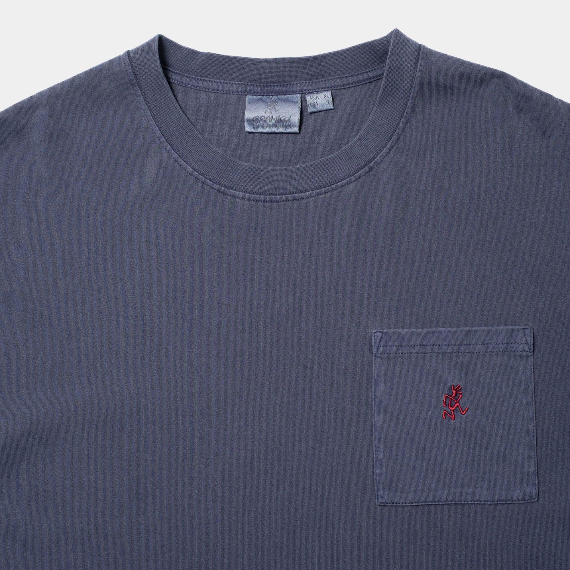 Gramicci - Navy Pigment One Point Tee - Never Never