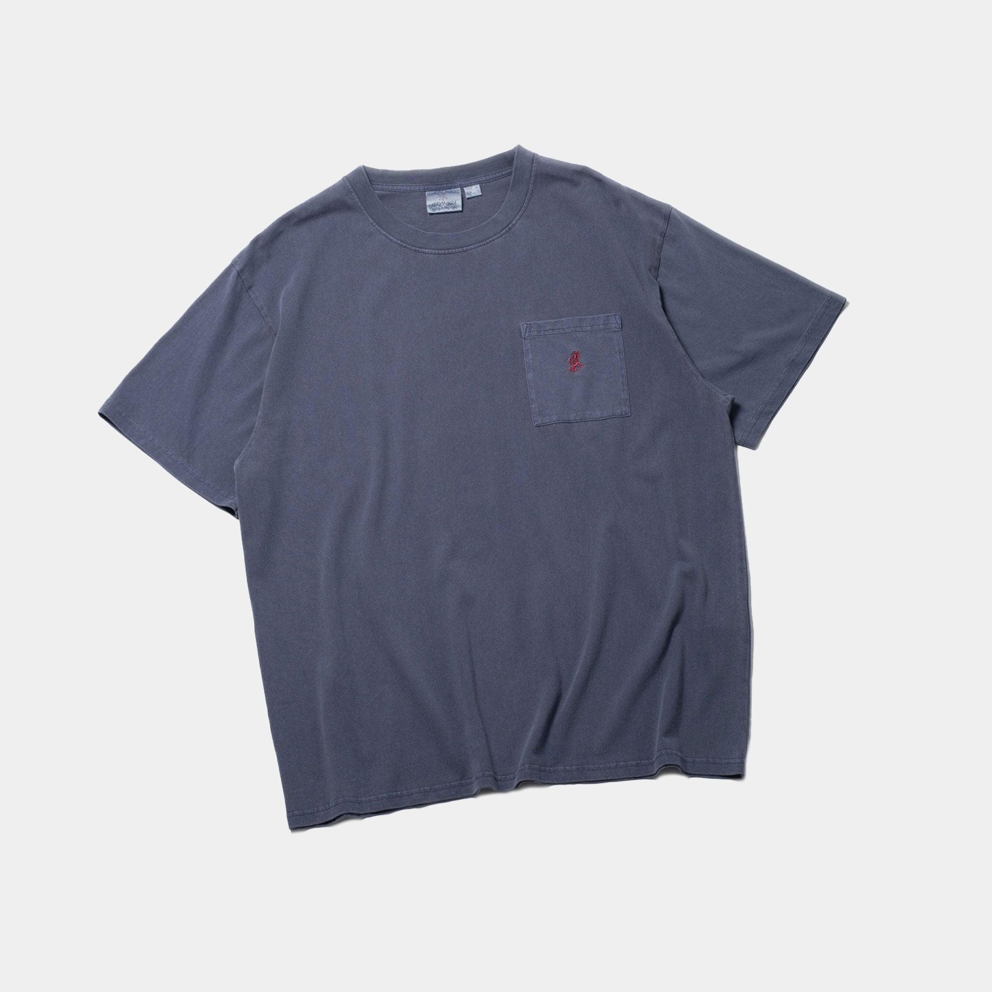 Gramicci - Navy Pigment One Point Tee - Never Never