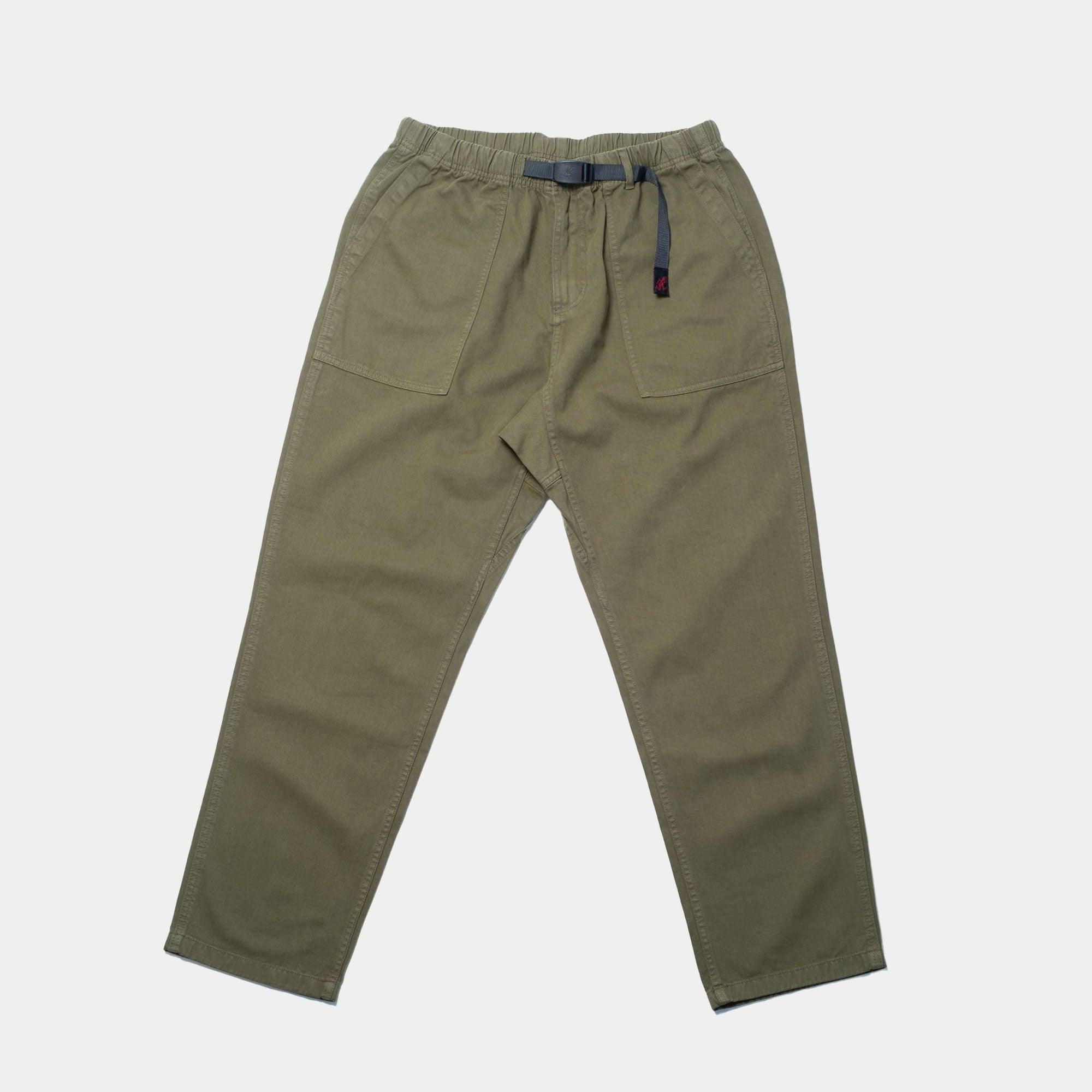 Gramicci - Olive Loose Tapered Ridge Pant - Never Never