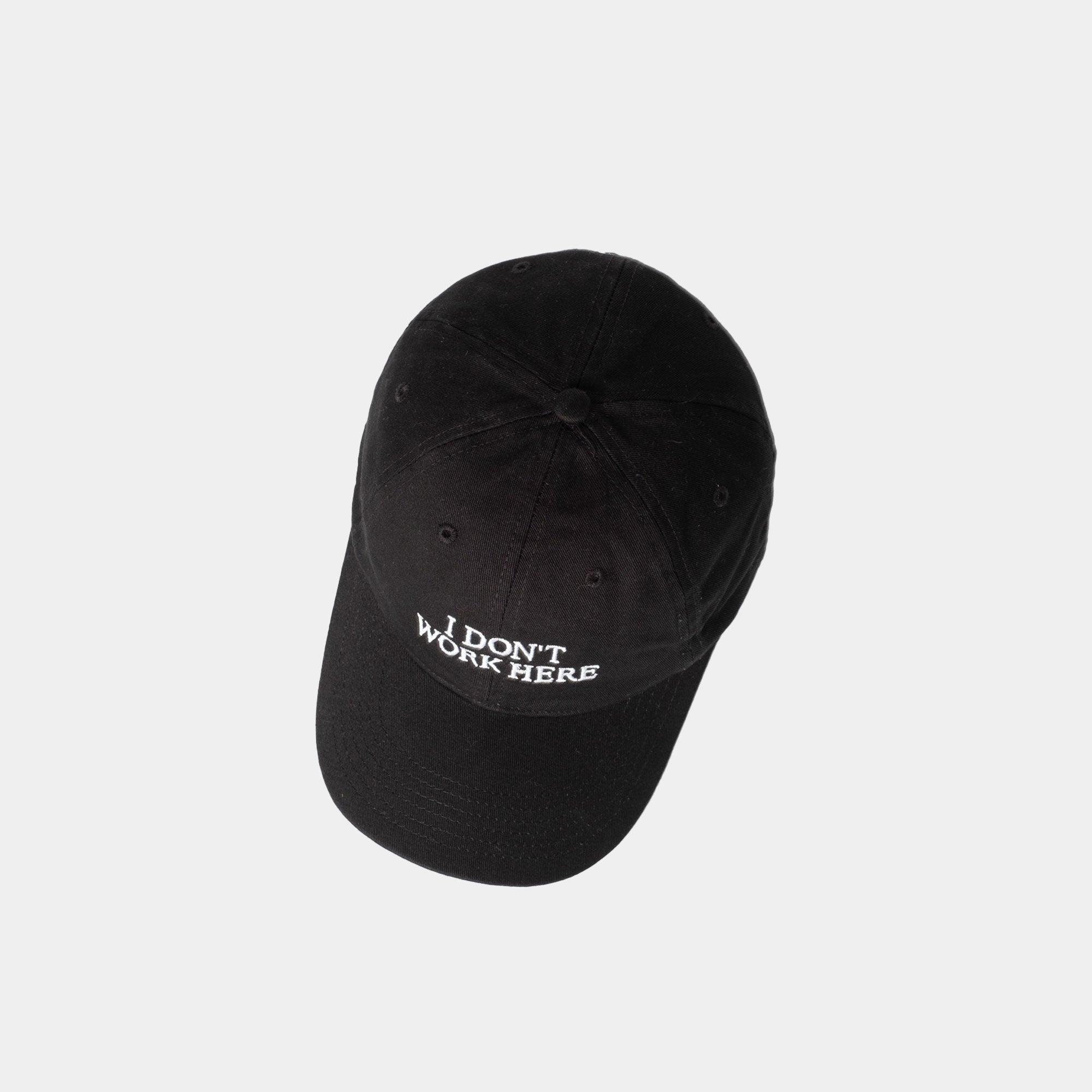 IDEA - Black Sorry I Don't Work Here Hat - Never Never