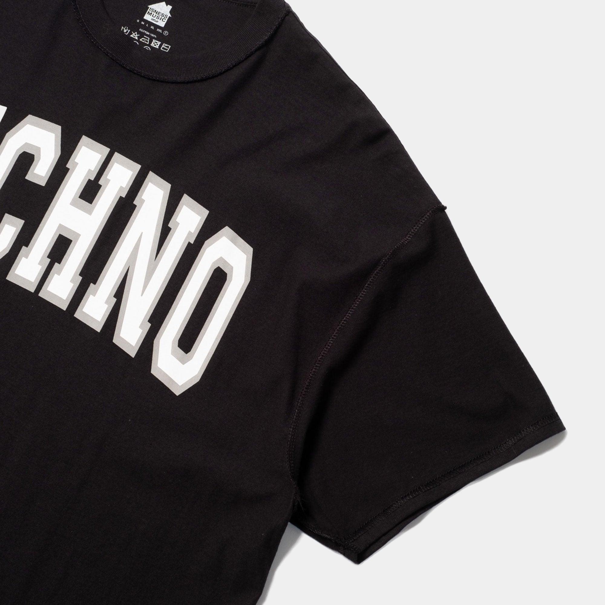 is-ness - Black Techno Tee - Never Never