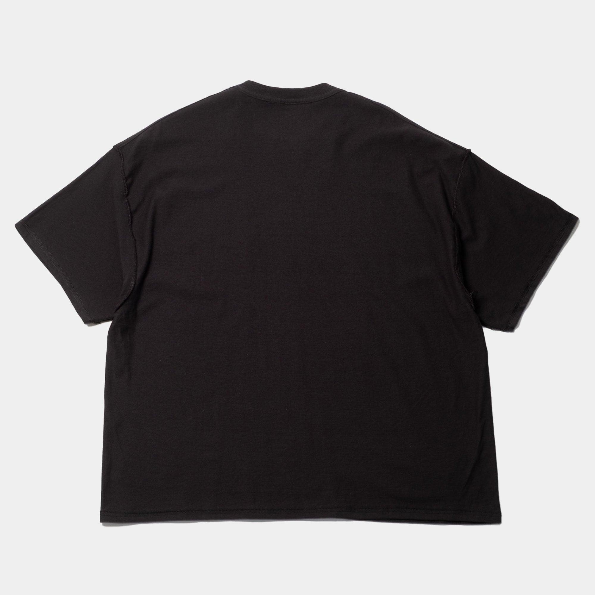 is-ness - Black Techno Tee - Never Never