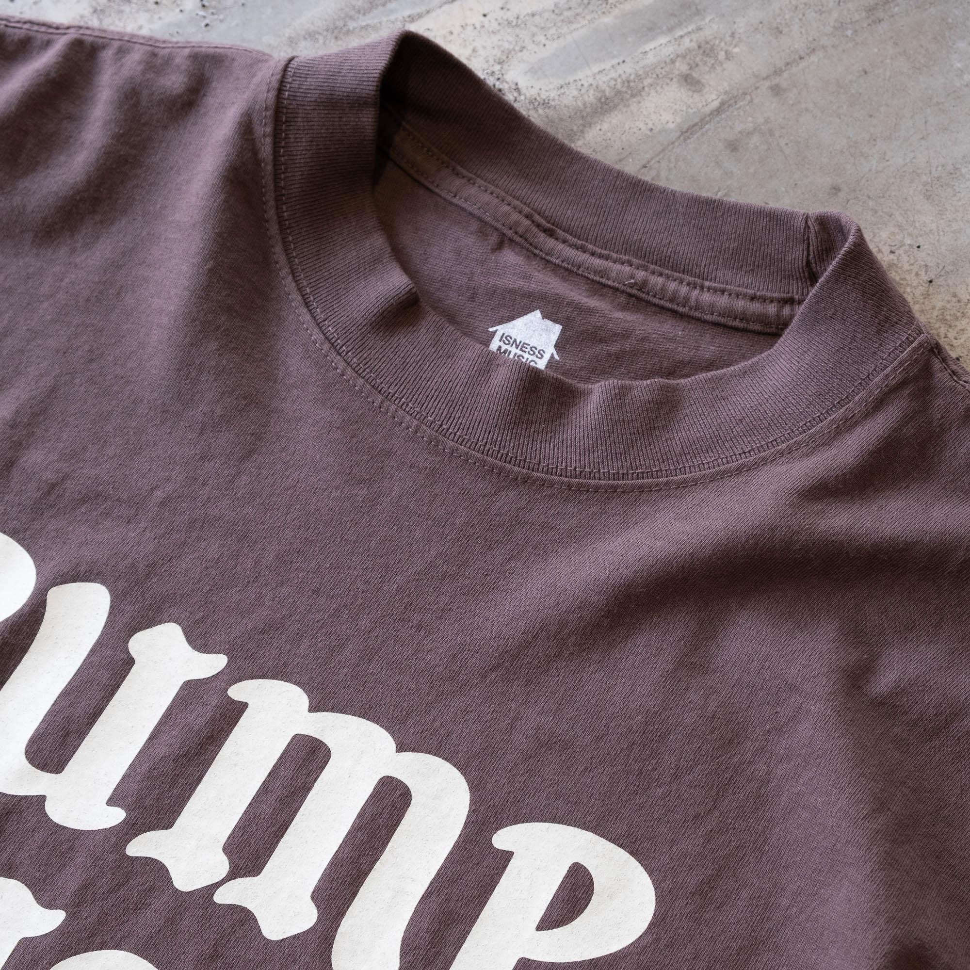 is-ness House Pump It Up Tee - Brown - Never Never