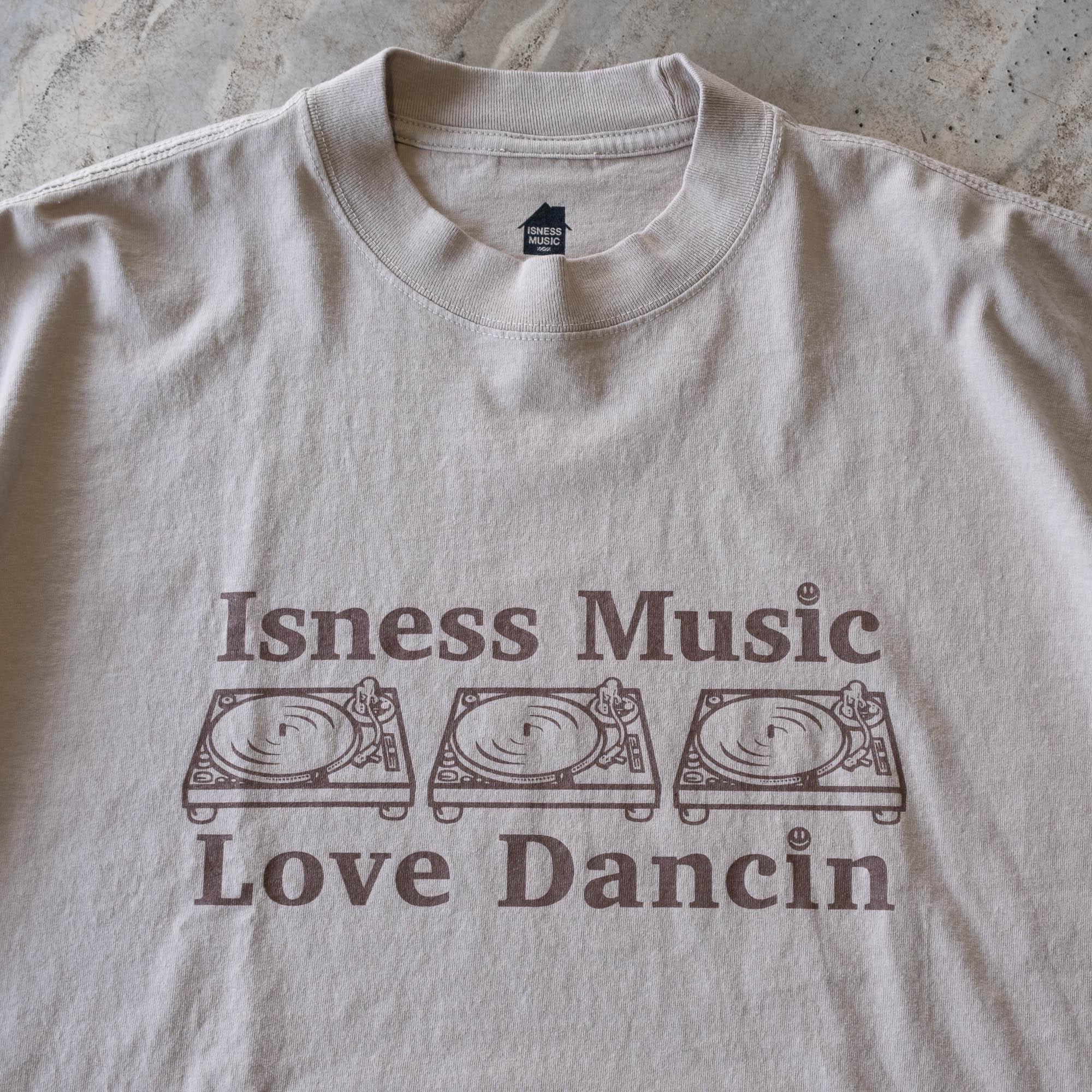 is-ness Love Dancin Tee - Oatmeal - Never Never