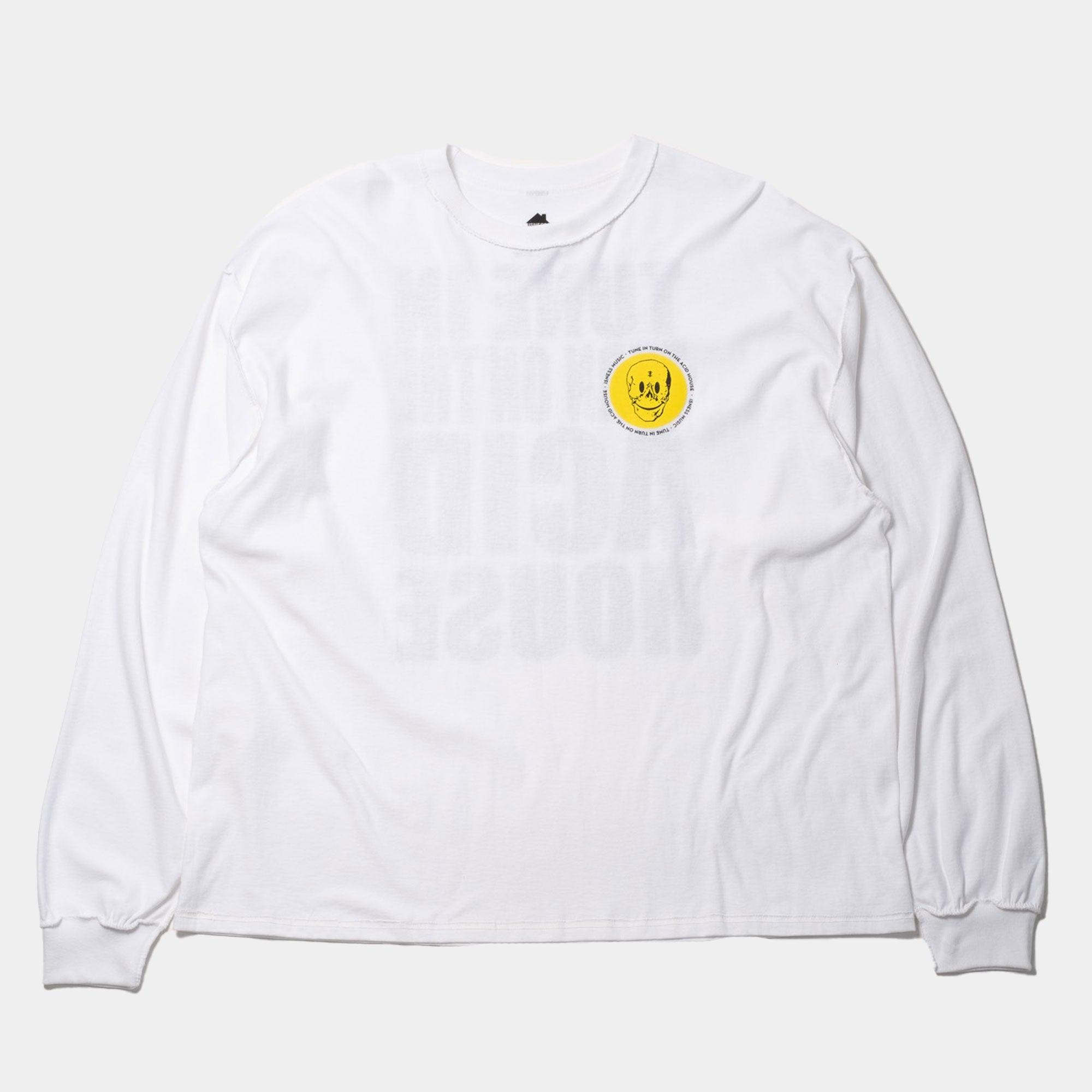 is-ness - White TAH LS Tee - Never Never