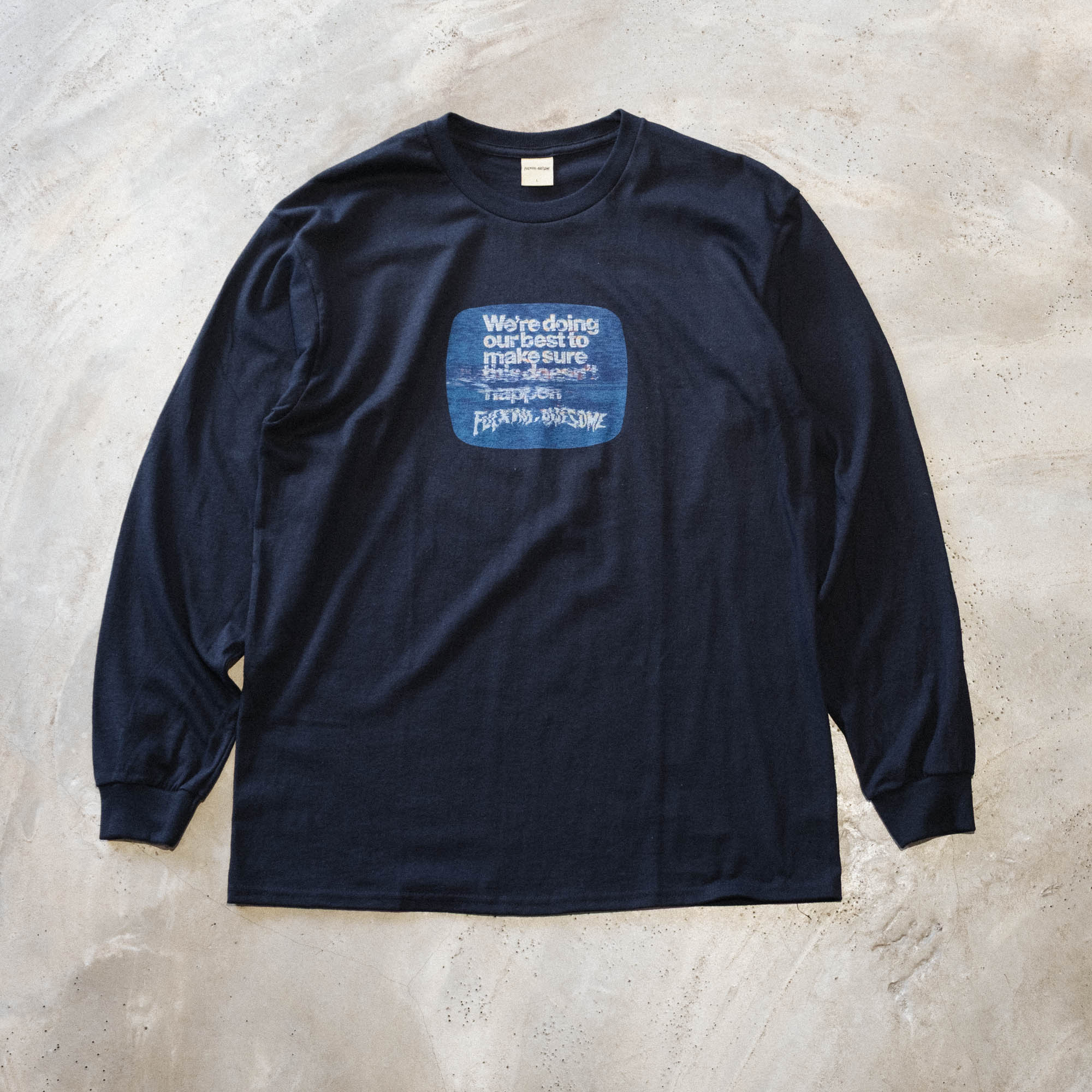 Fucking Awesome Inconvenience LS Tee - Black