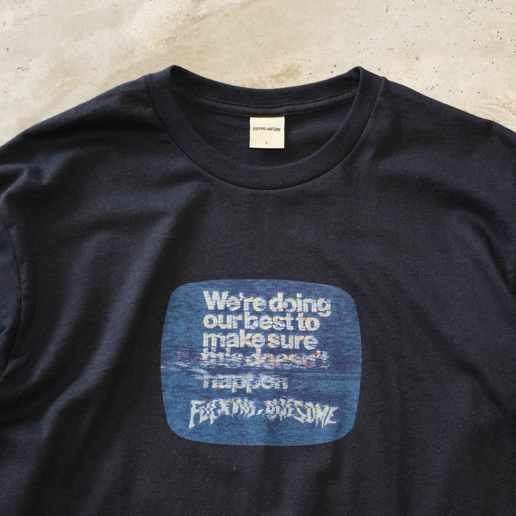 Fucking Awesome Inconvenience LS Tee - Black