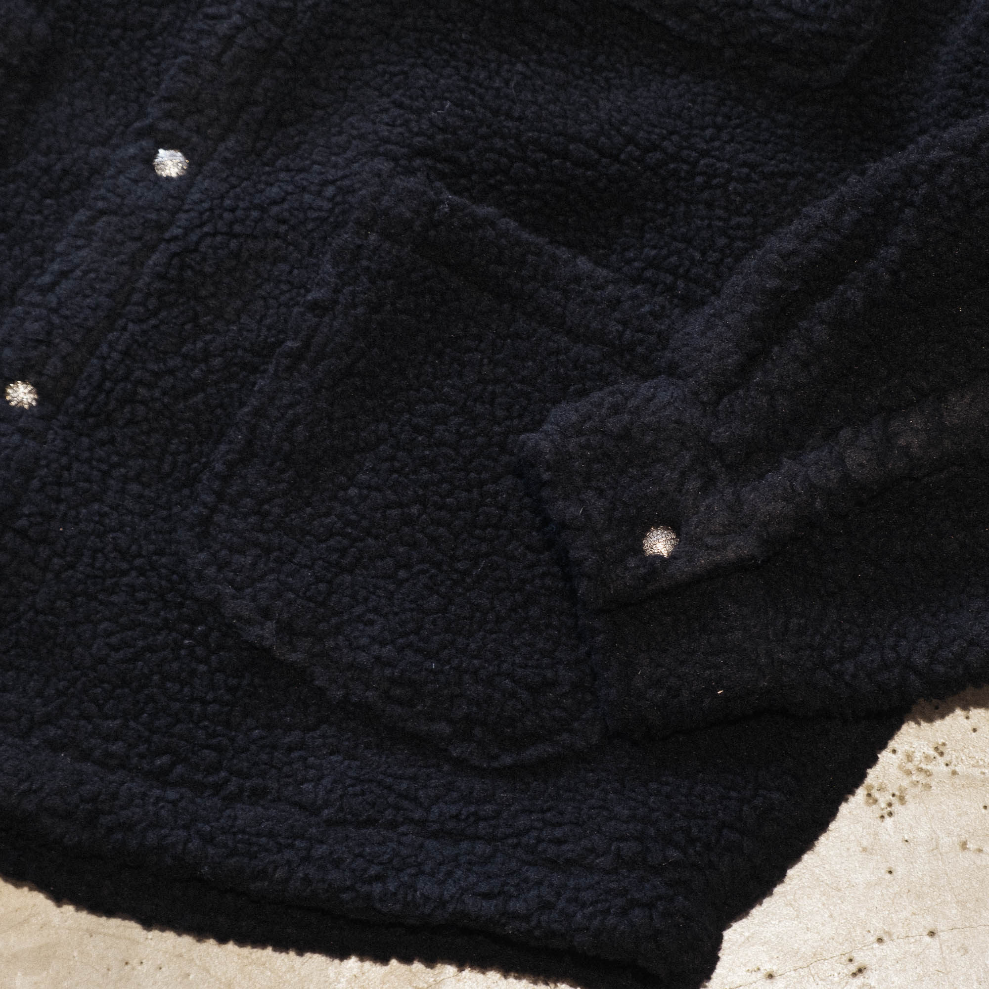 Fucking Awesome Pile Fleece Overshirt - Black