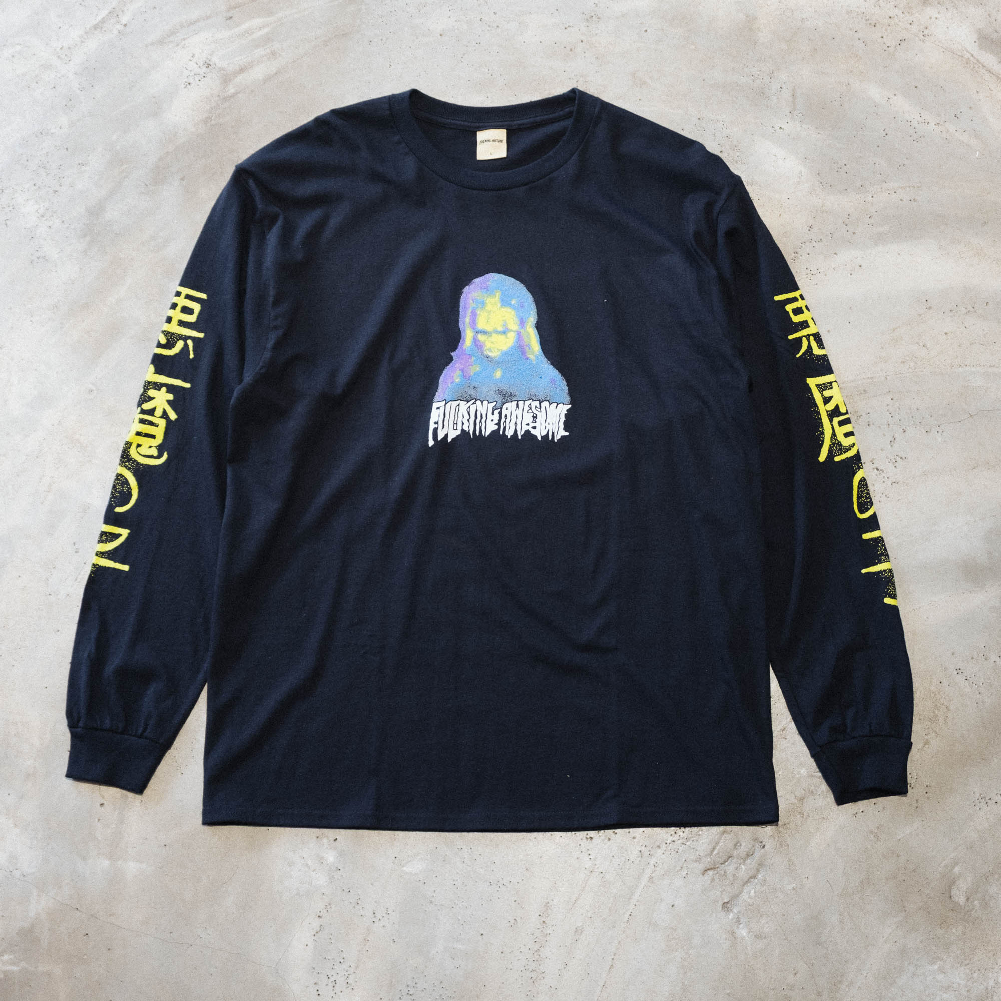 Fucking Awesome Shinkoku LS Tee - Black