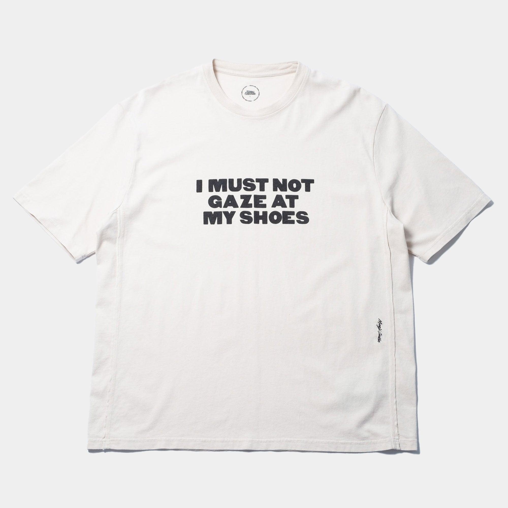 Magic Castles - Off White Shoe Gaze Tee - Never Never