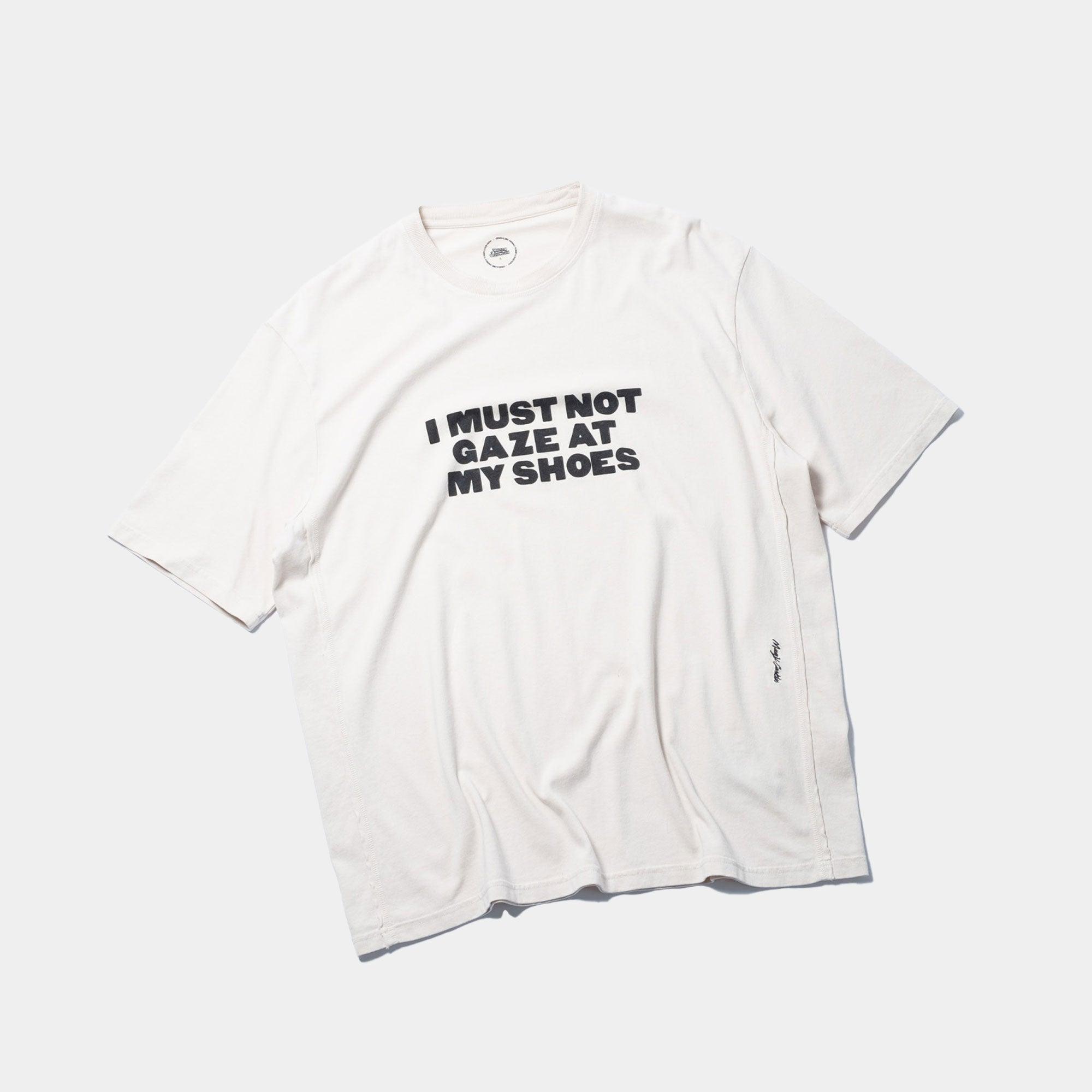 Magic Castles - Off White Shoe Gaze Tee - Never Never