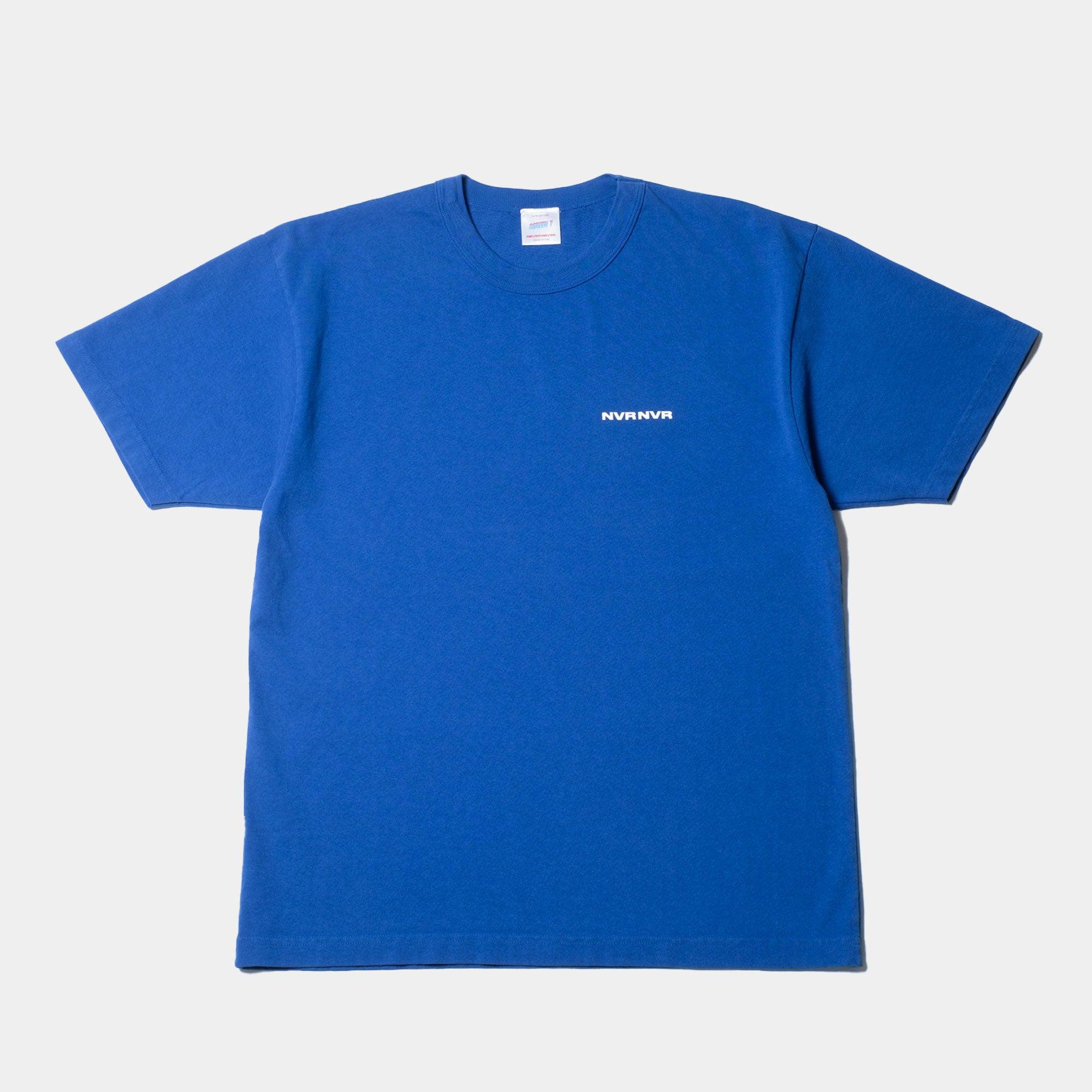 NEVER NEVER - Cobalt Hefty NVR Tee - Never Never