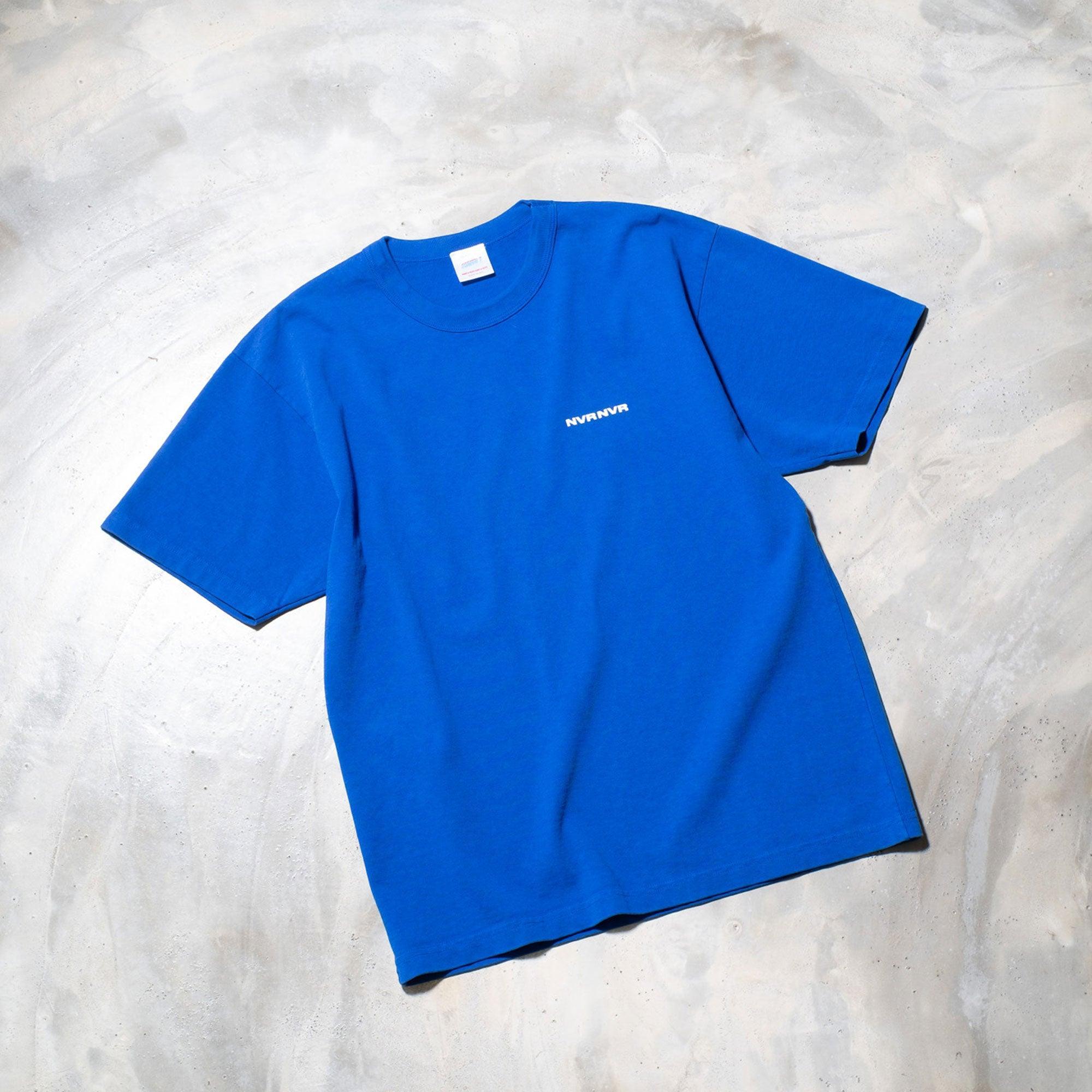 NEVER NEVER - Cobalt Hefty NVR Tee - Never Never