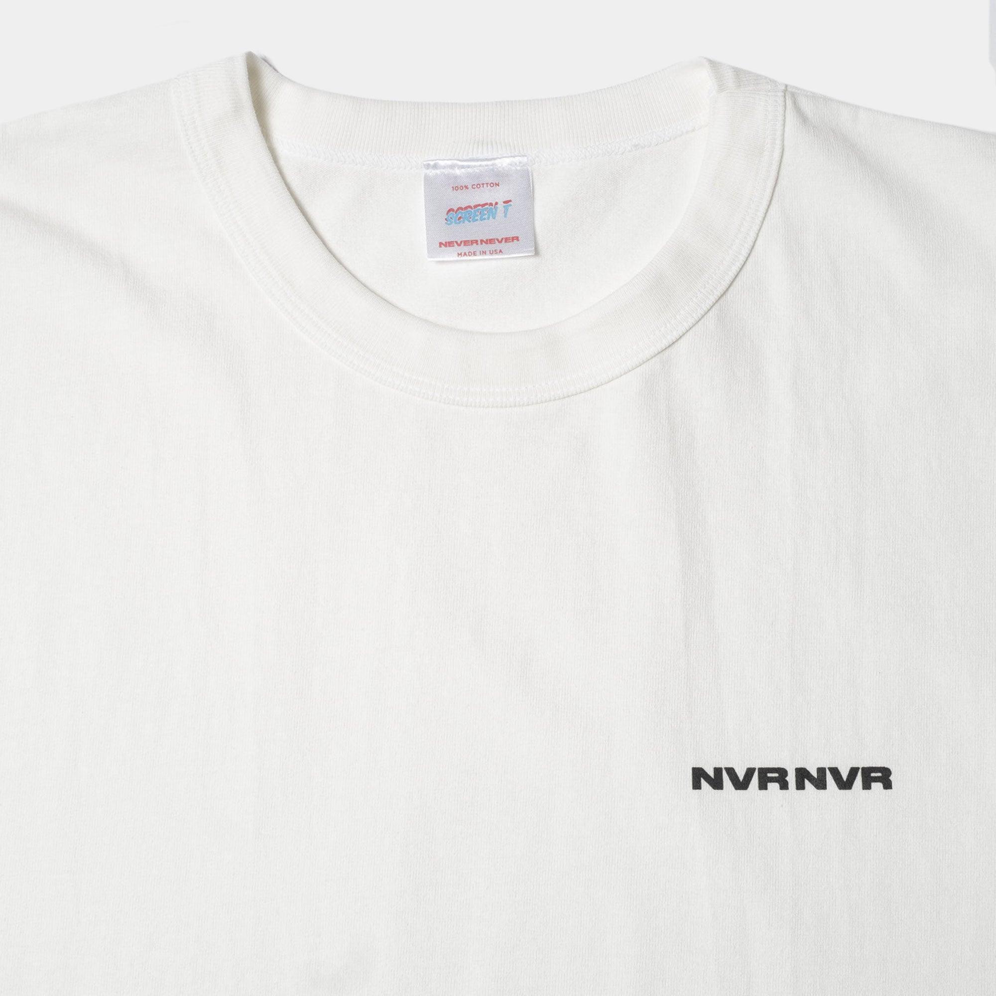 NEVER NEVER - Off-White Hefty NVR Tee - Never Never