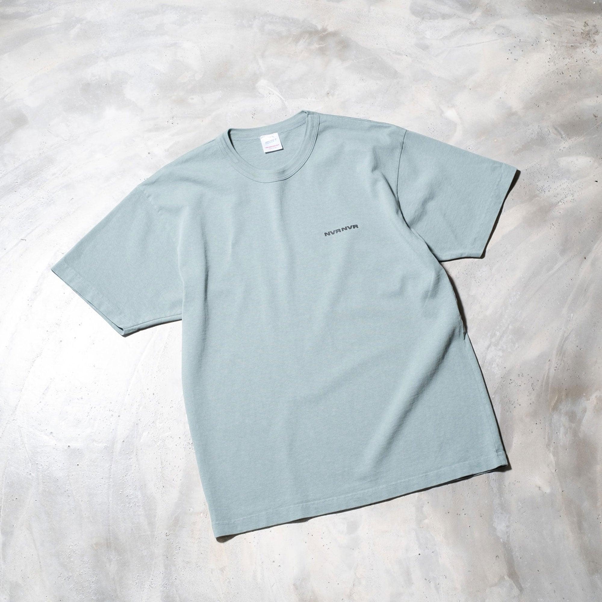 NEVER NEVER - Sea Green Hefty NVR Tee - Never Never