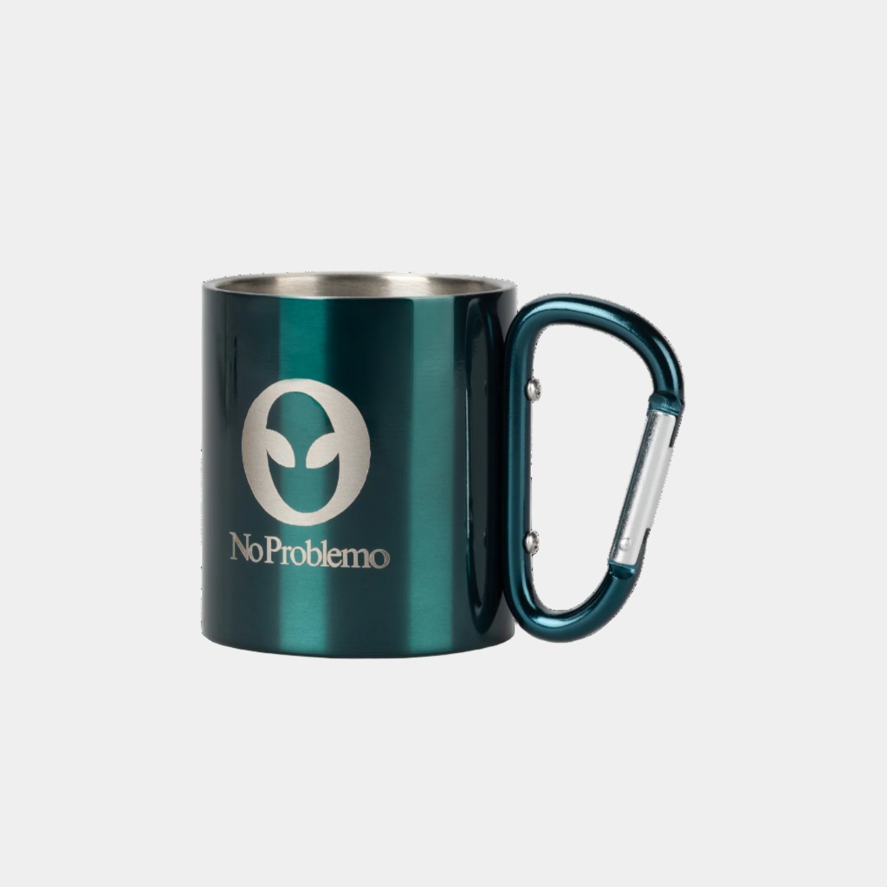 No Problemo Carabiner Mug - Green