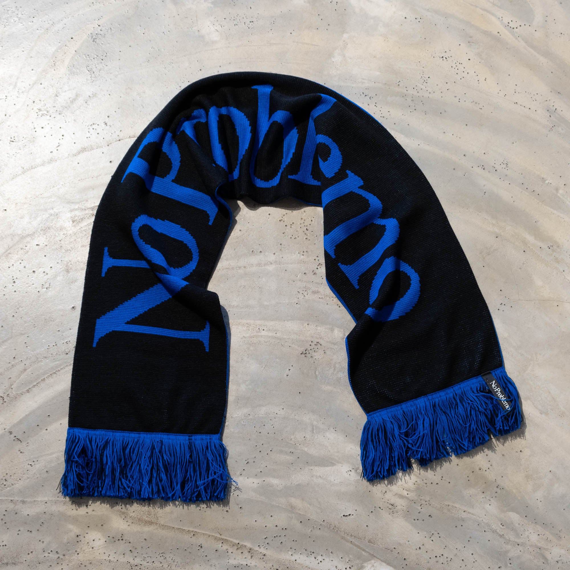 No Problemo Scarf - Blue