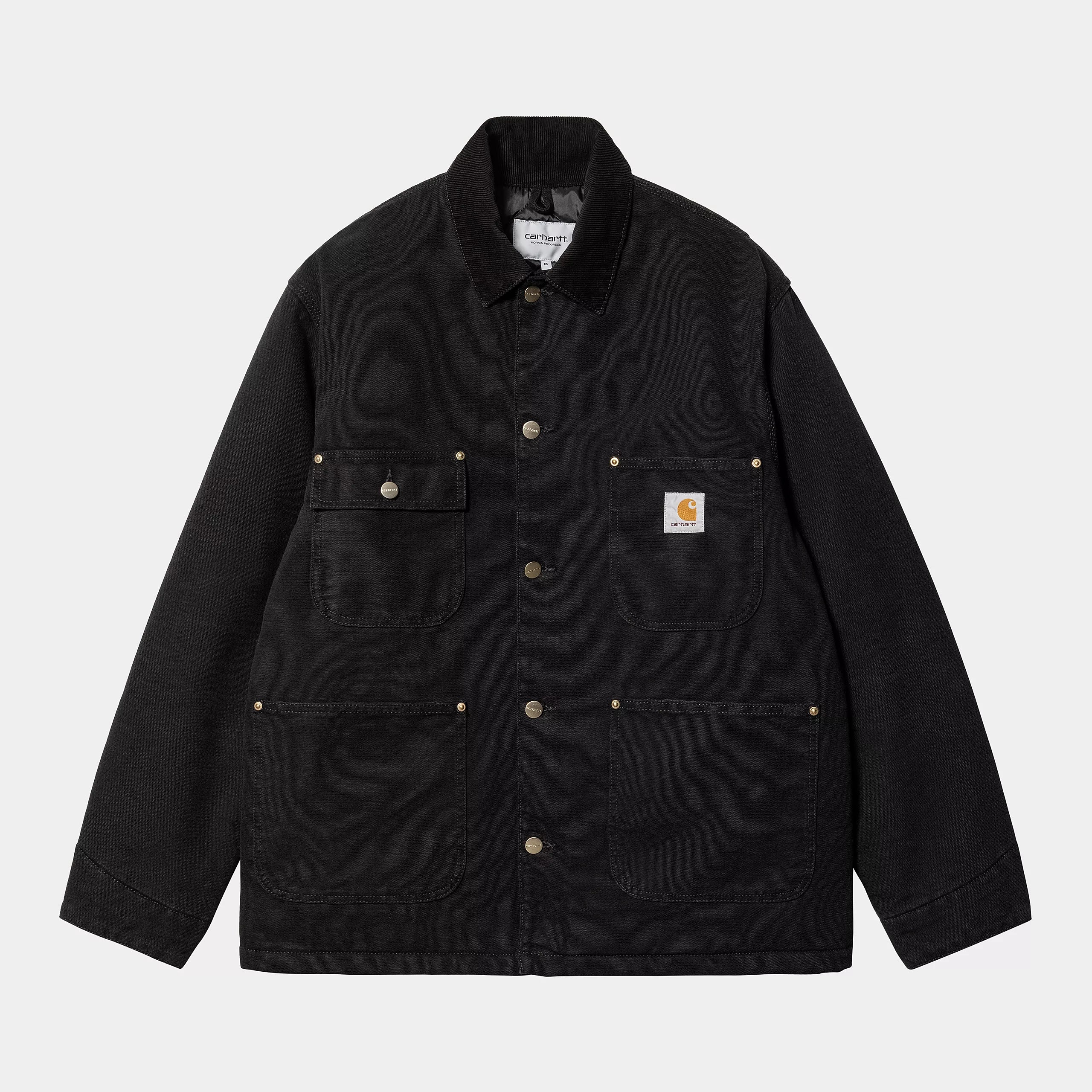 Carhartt WIP OG Chore Coat - Black/Black