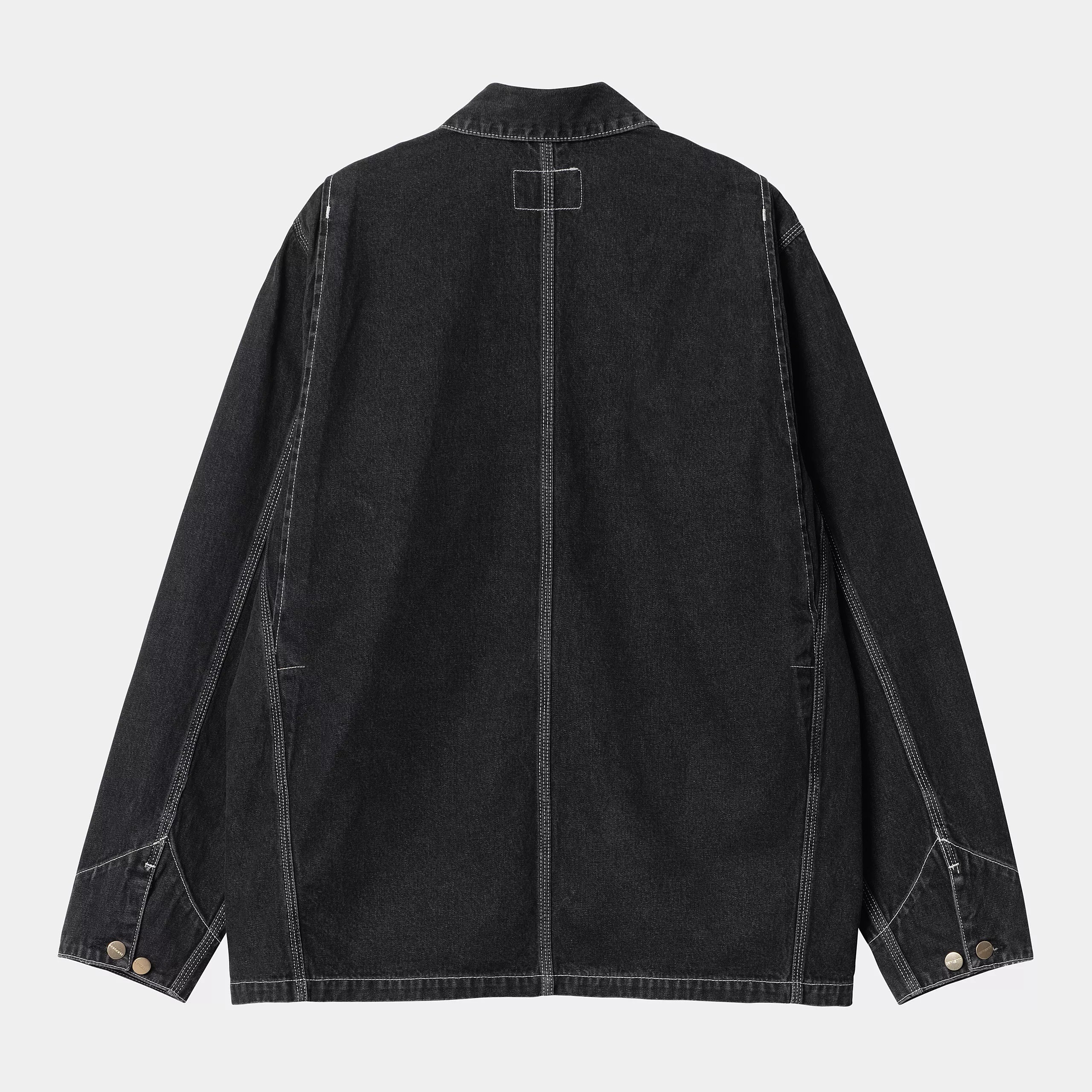 Carhartt WIP OG Chore Coat - Black Stone Washed