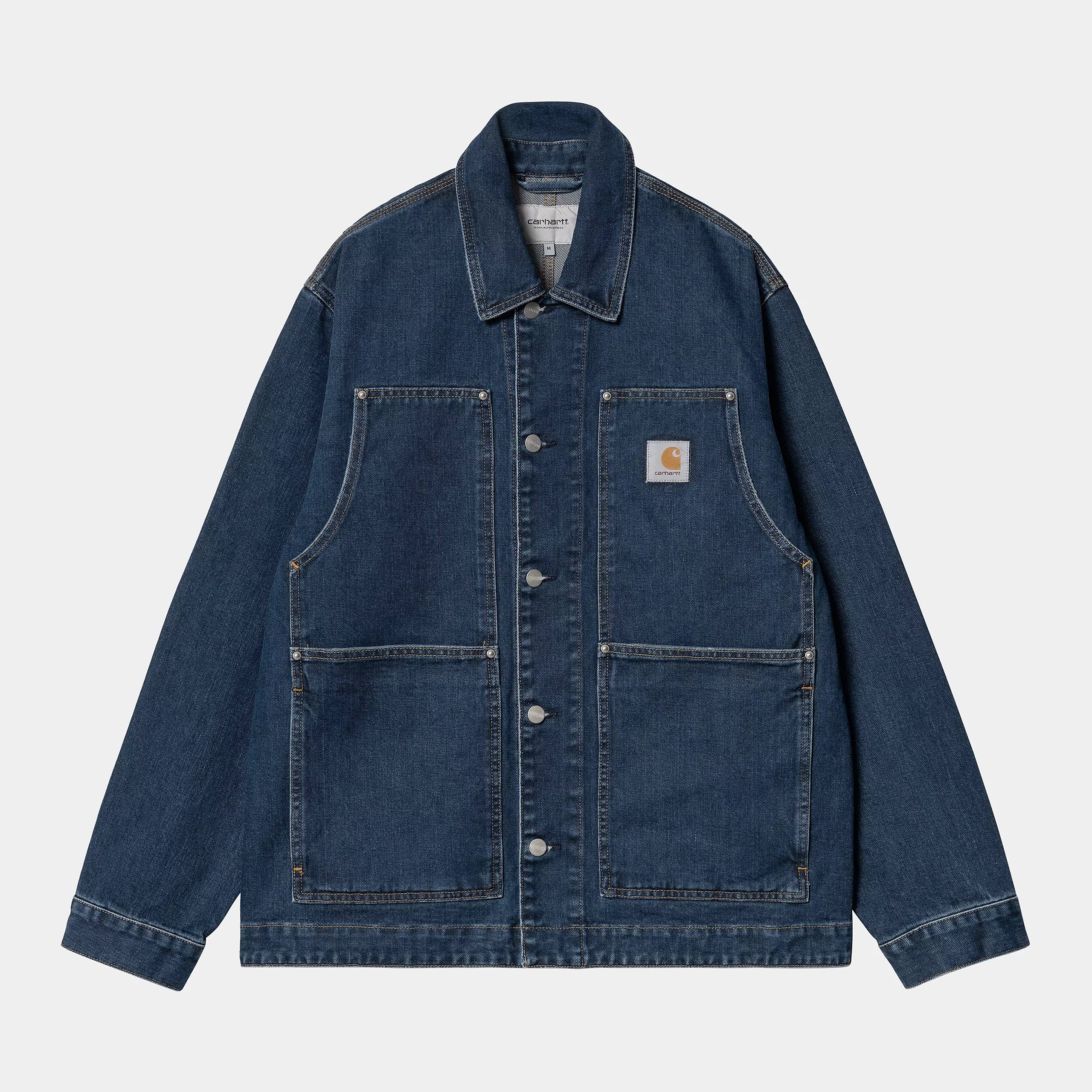 Carhartt WIP OG Double Front Jacket - Blue Stone Washed