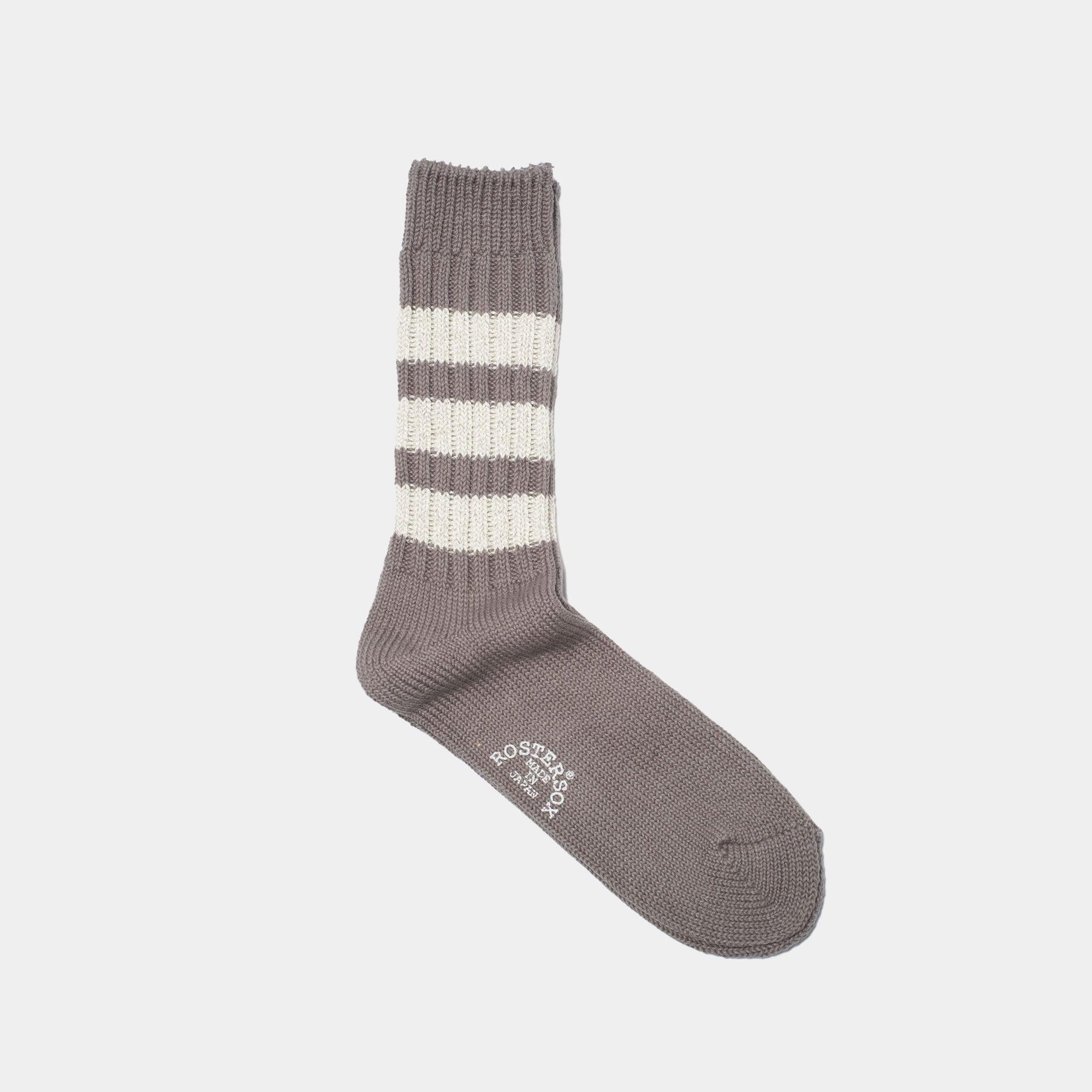 ROSTERSOX - Grey/Light Grey Boston Sock - Never Never