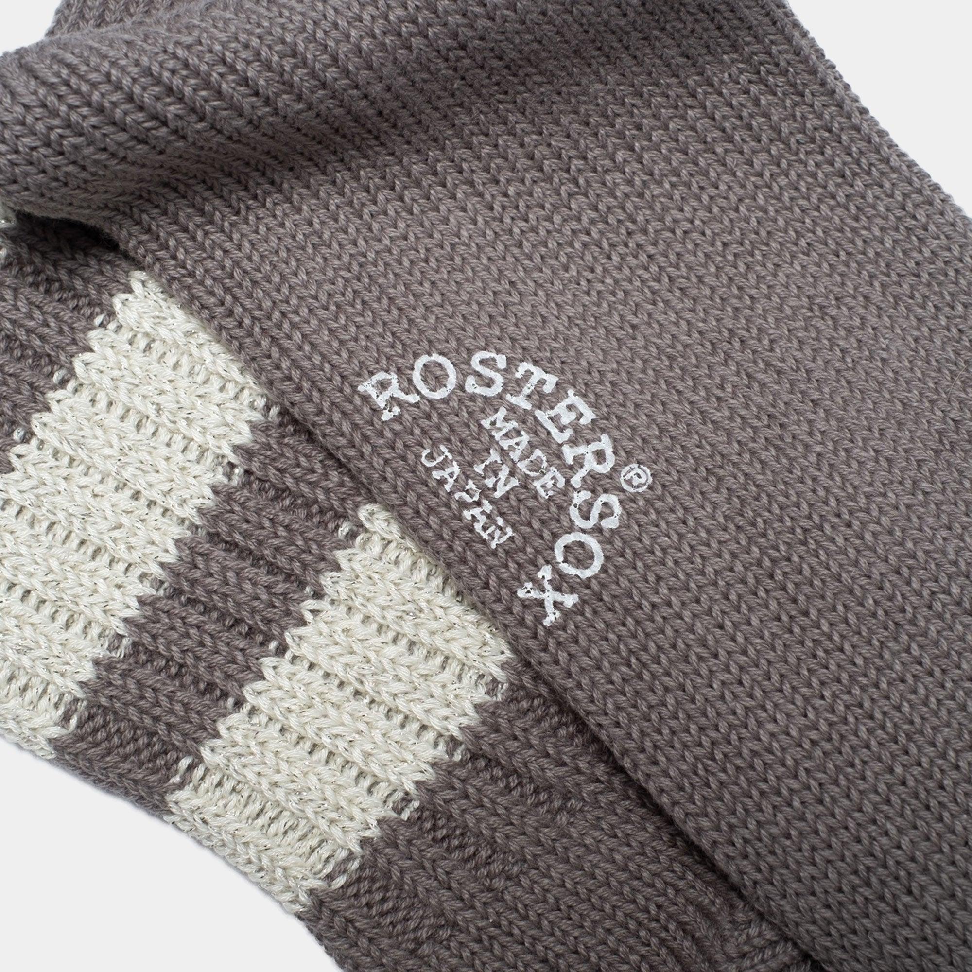 ROSTERSOX - Grey/Light Grey Boston Sock - Never Never