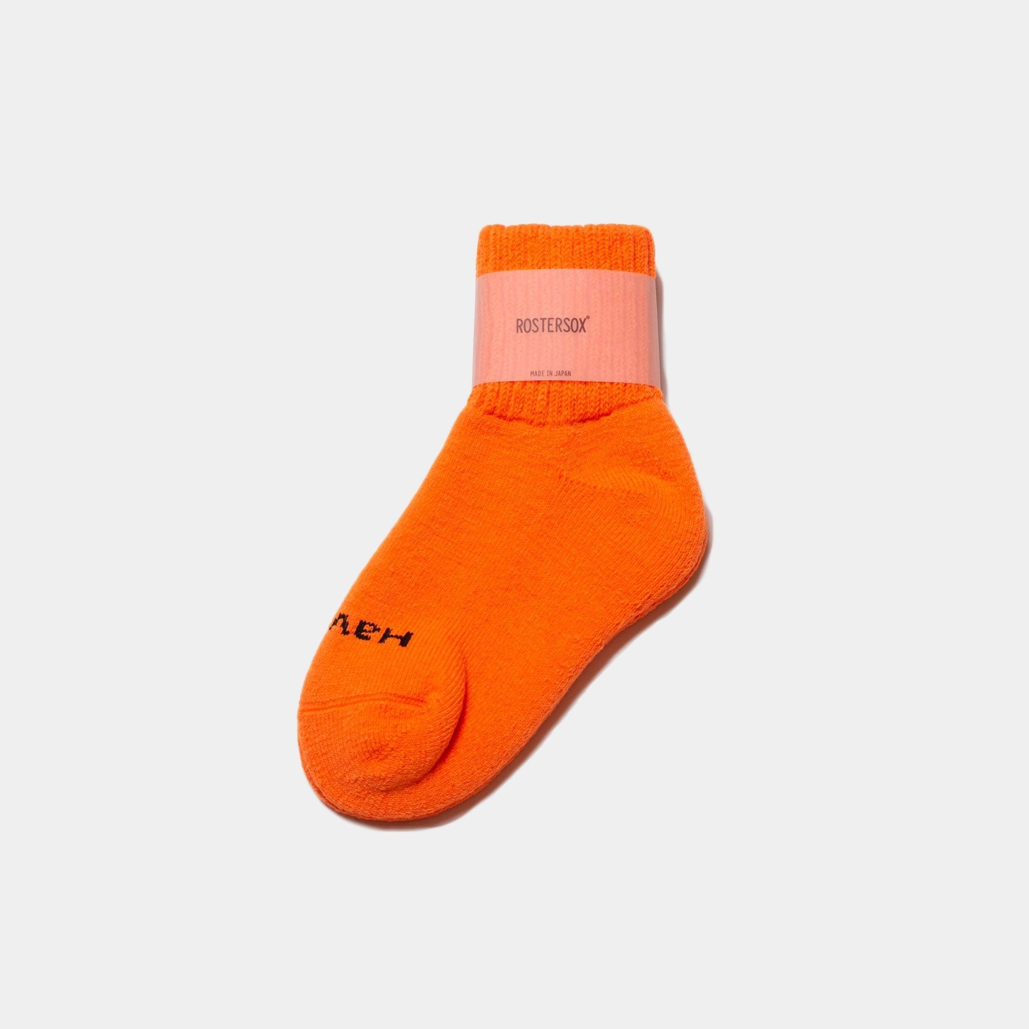 ROSTERSOX - Orange Neon Room Sock - Never Never