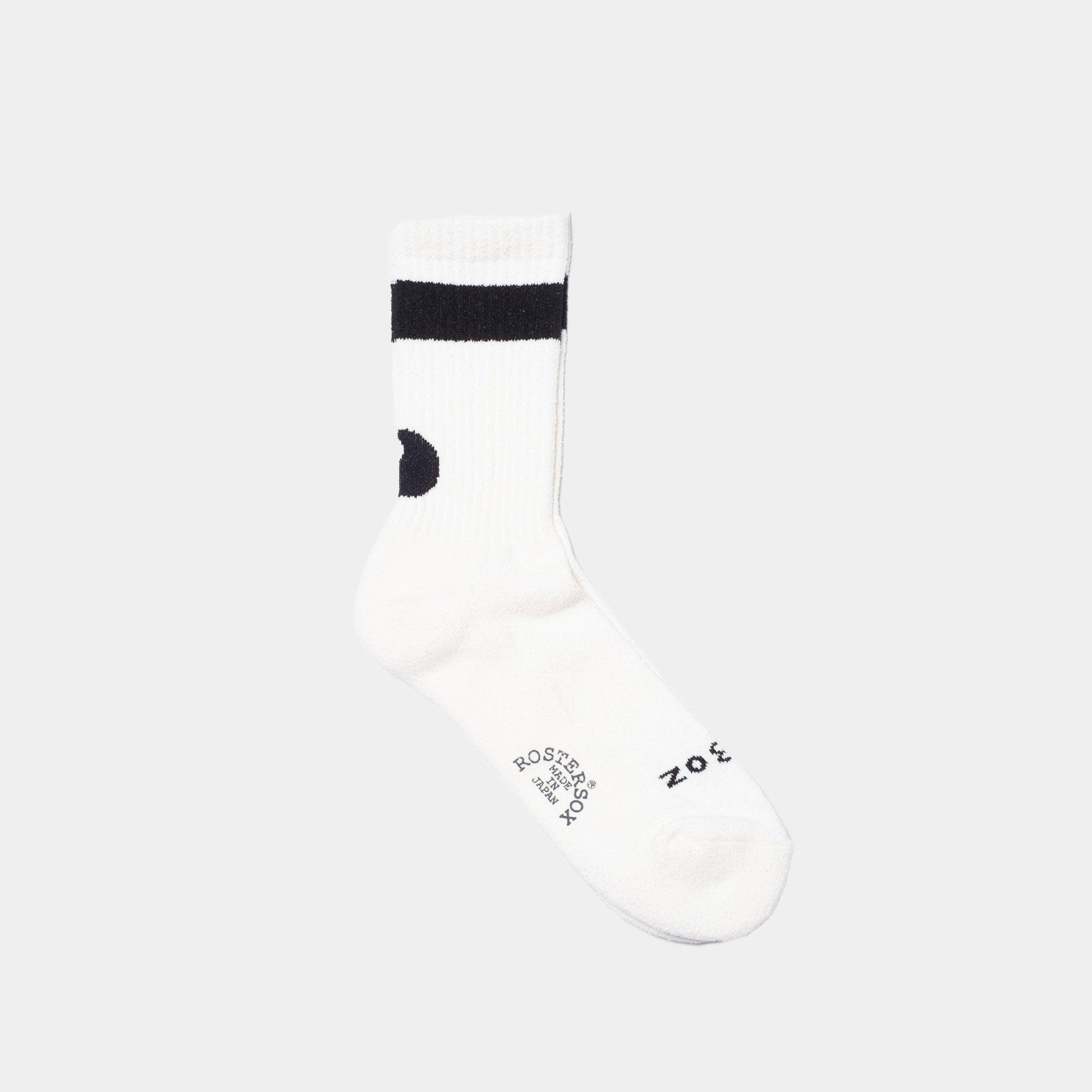 ROSTERSOX - White 8Ball Sock - Never Never