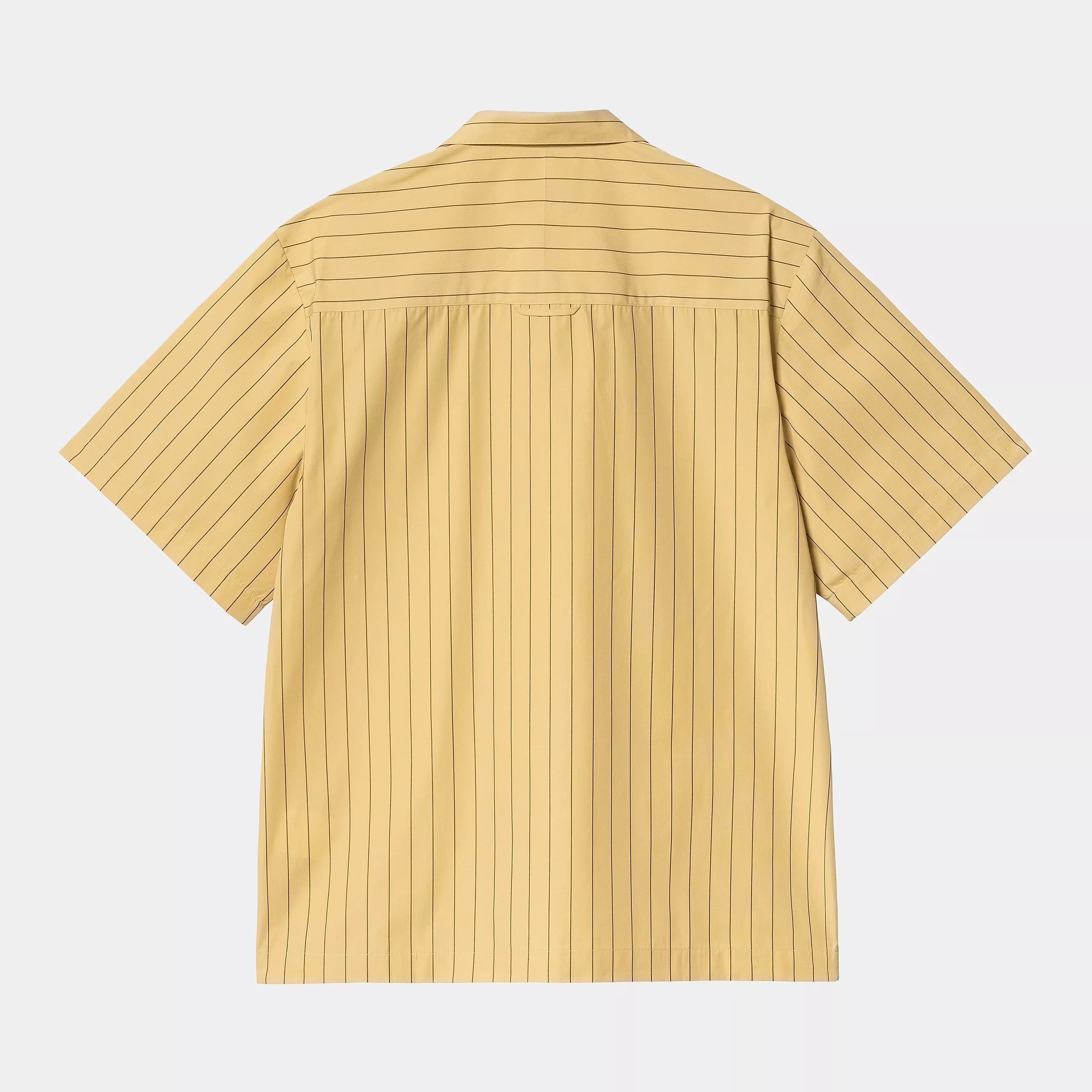 Carhartt WIP S/S Hendry Shirt - Straw/Liberica