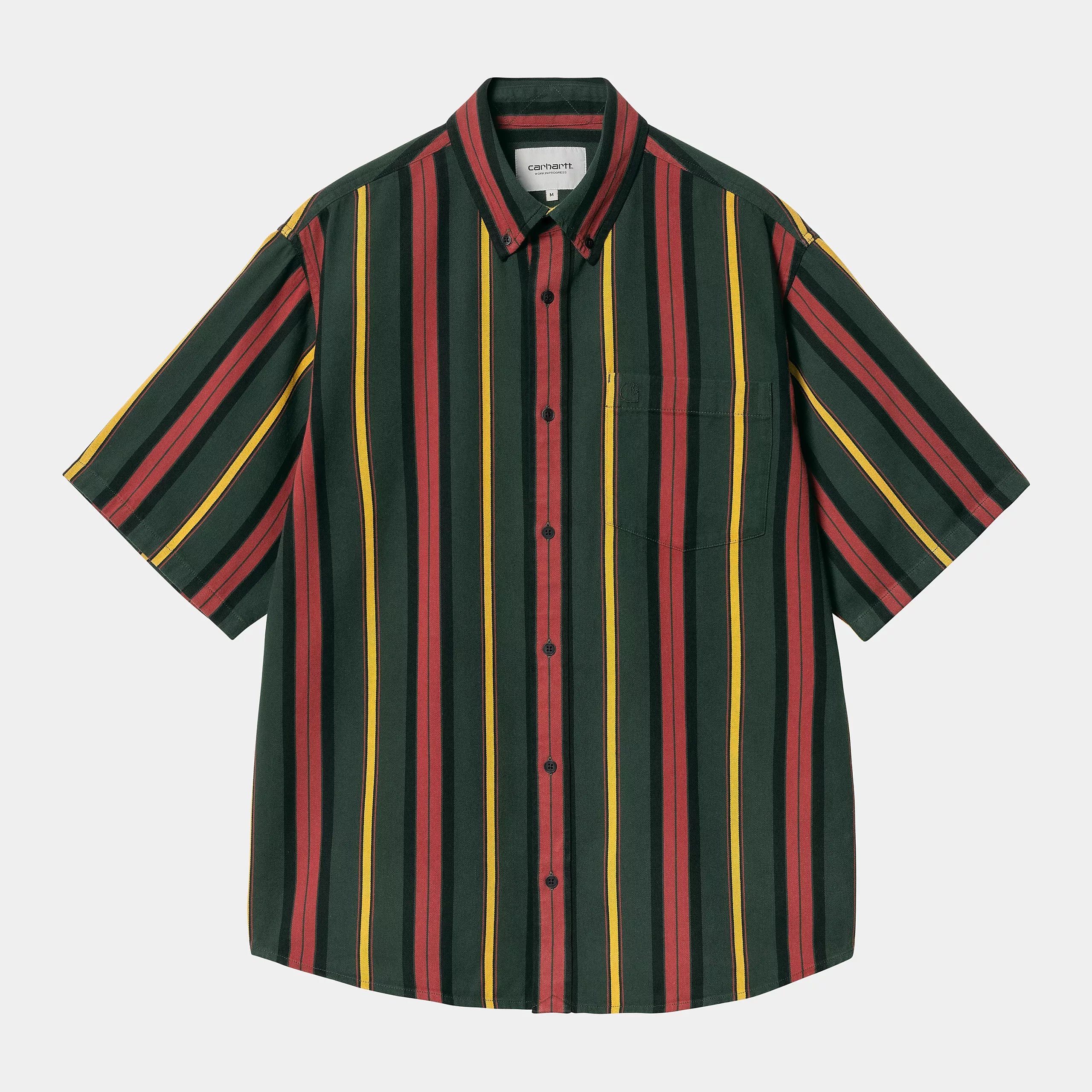 Carhartt WIP S/S Jarrell Shirt - Jarrell Stripe/Conider/Black