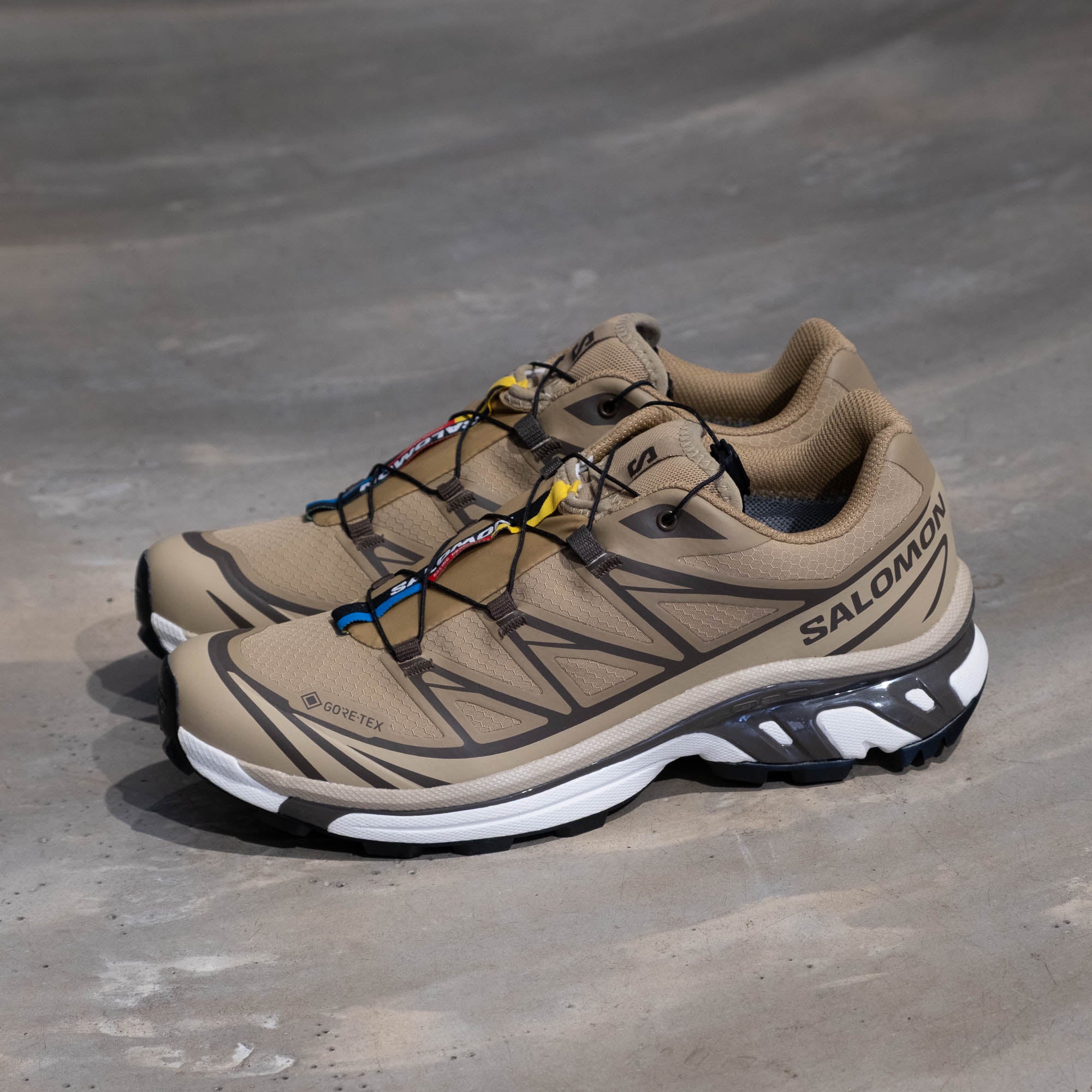 Salomon XT-6 GTX Shoes - Kelp/Wren/Safari