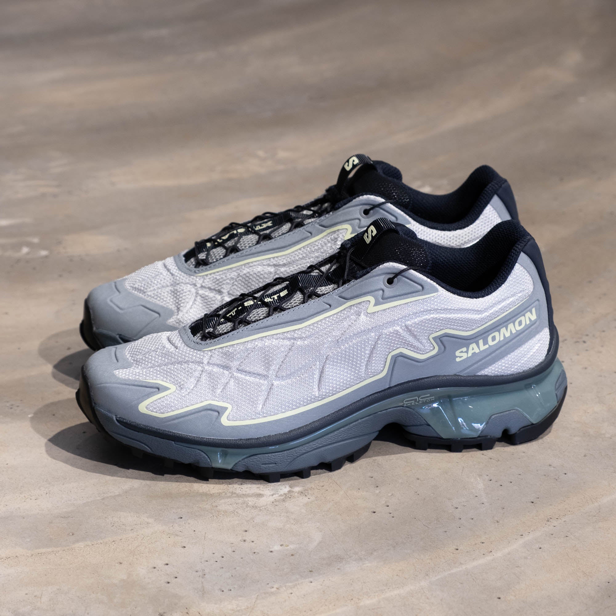 Salomon XT-Slate Shoes - Gray Violet/Monument/Lime Cream