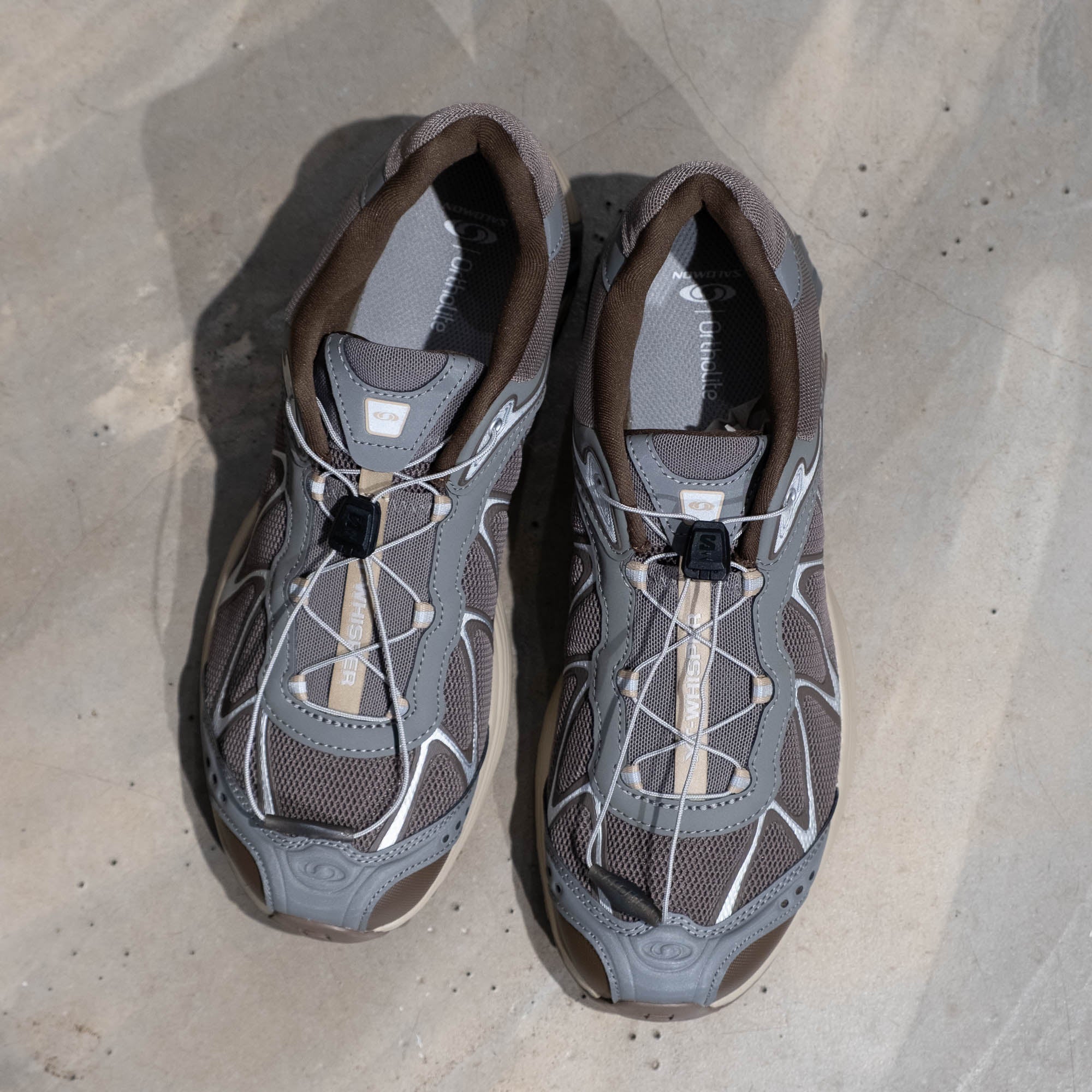 Salomon XT-Whisper Shoes - Falcon/Pewter/White Pepper