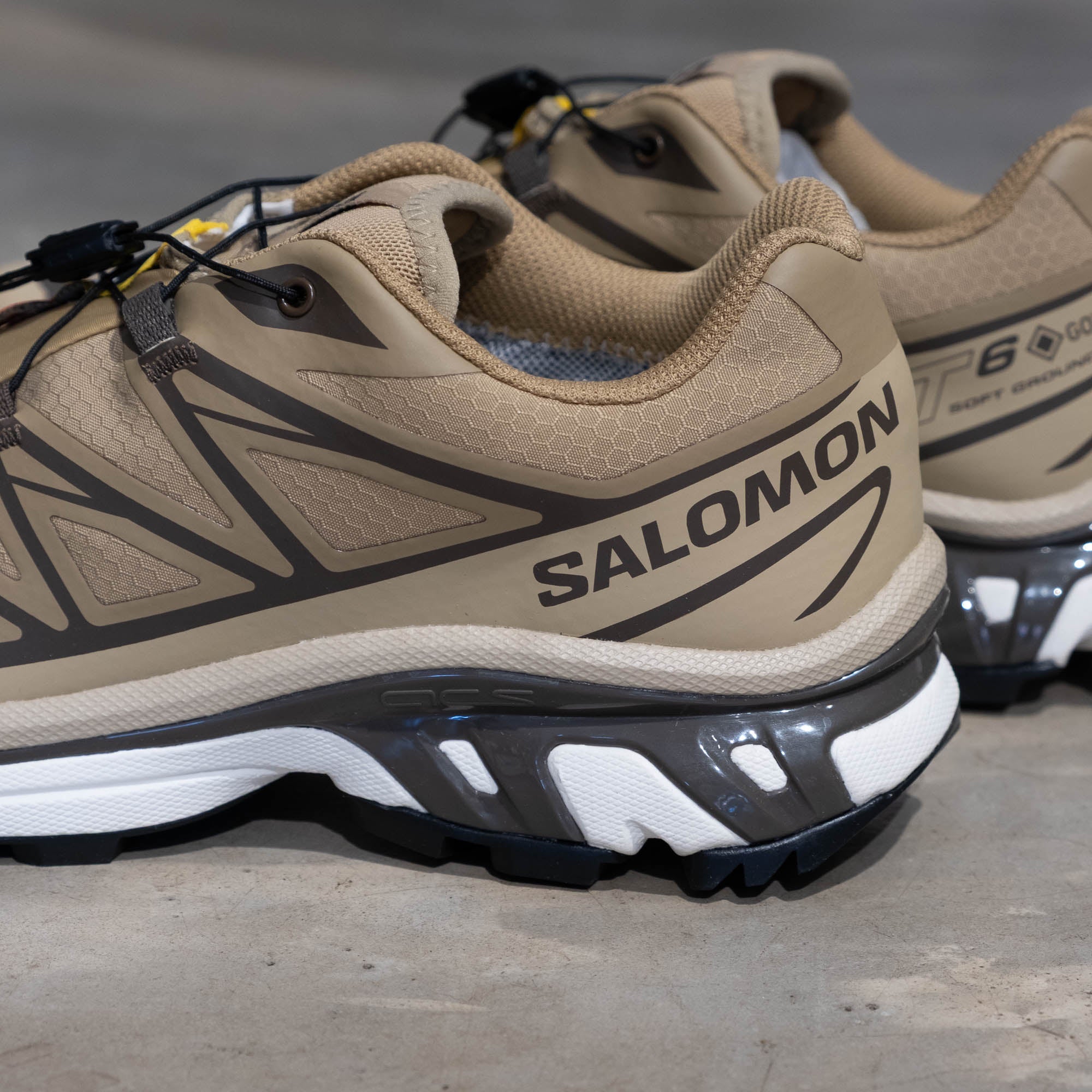 Salomon XT-6 GTX Shoes - Kelp/Wren/Safari