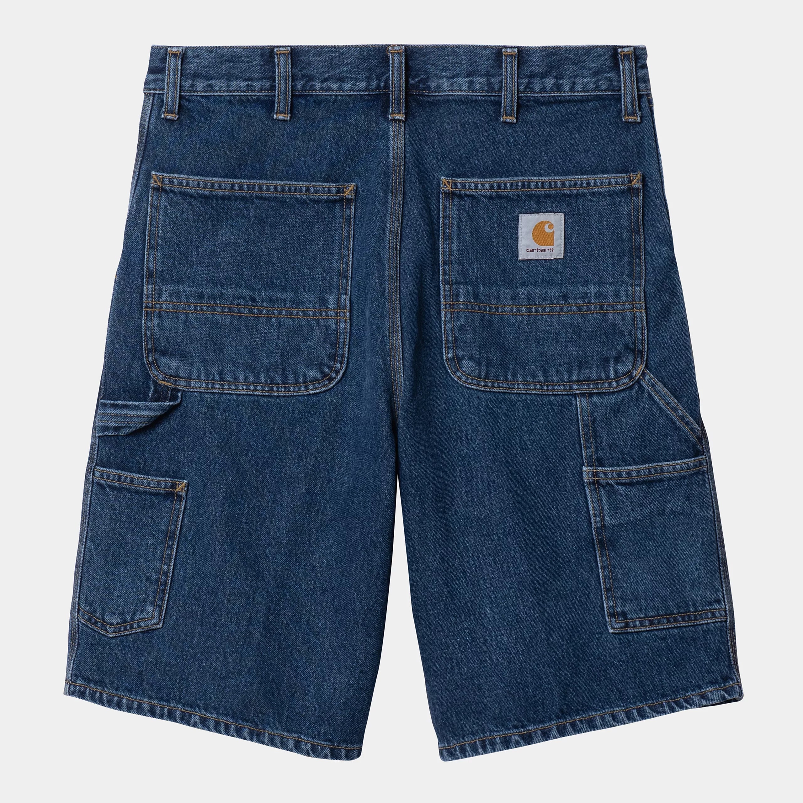 Carhartt WIP Single Knee Short - Blue Stone Washed