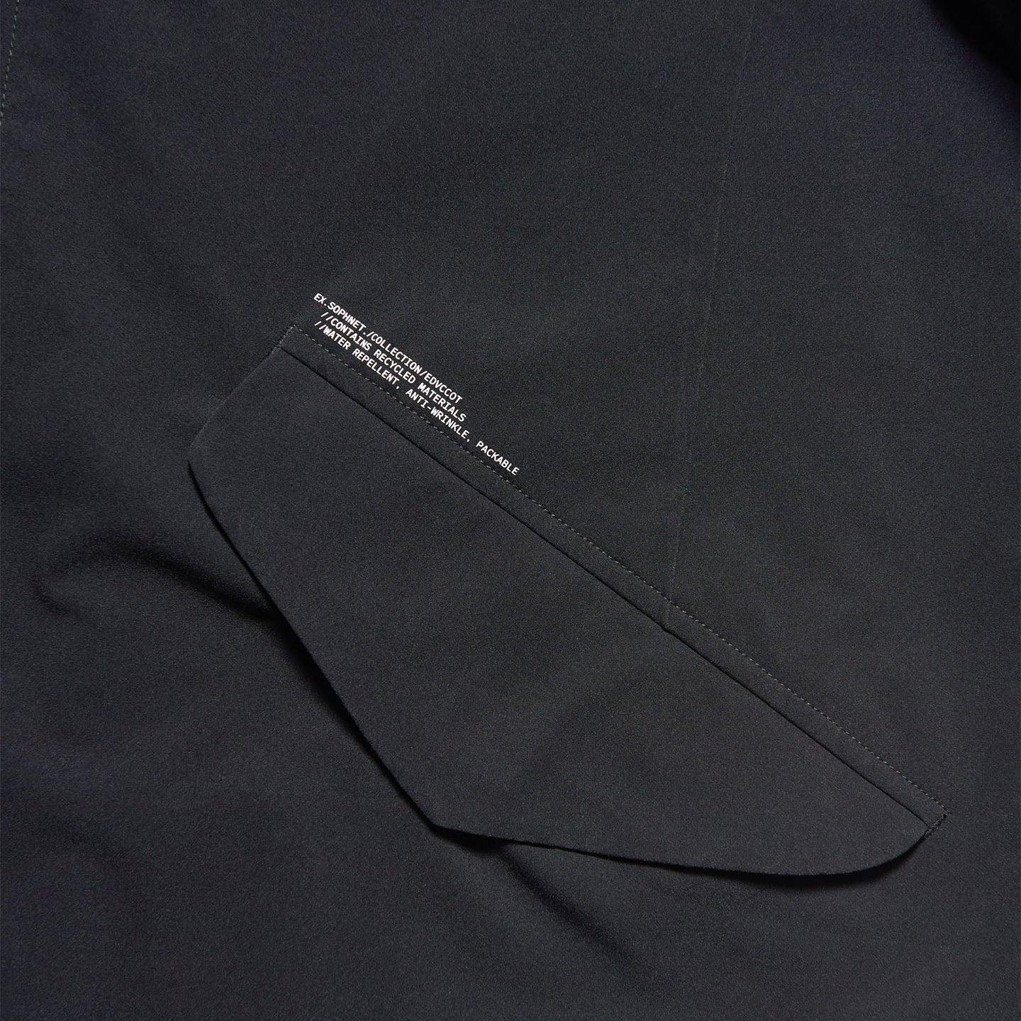 SOPHNET. Ex Eduvacation Coat - Black