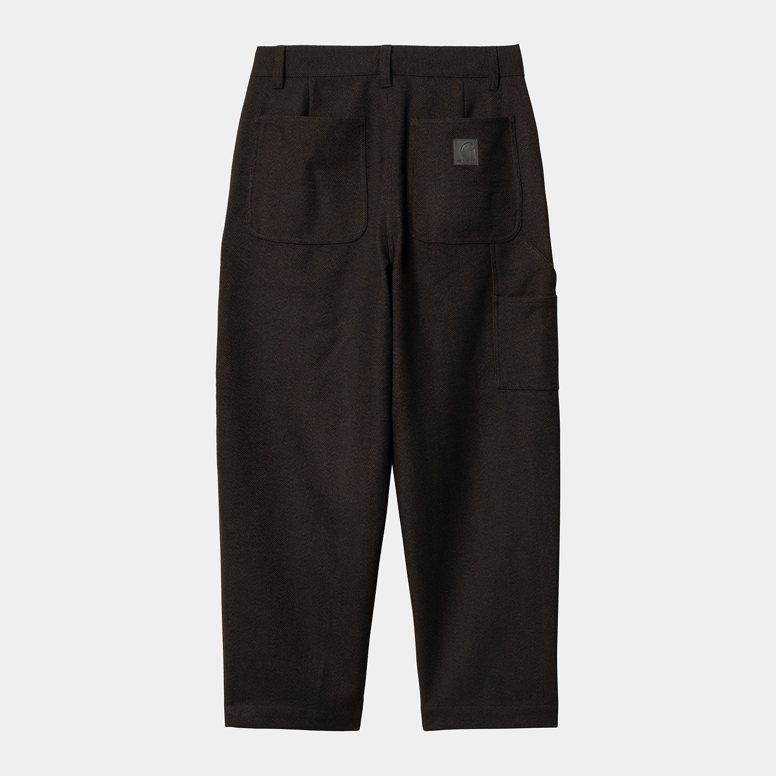 Carhartt WIP Truman Herringbone Pant - Chocolate/Black