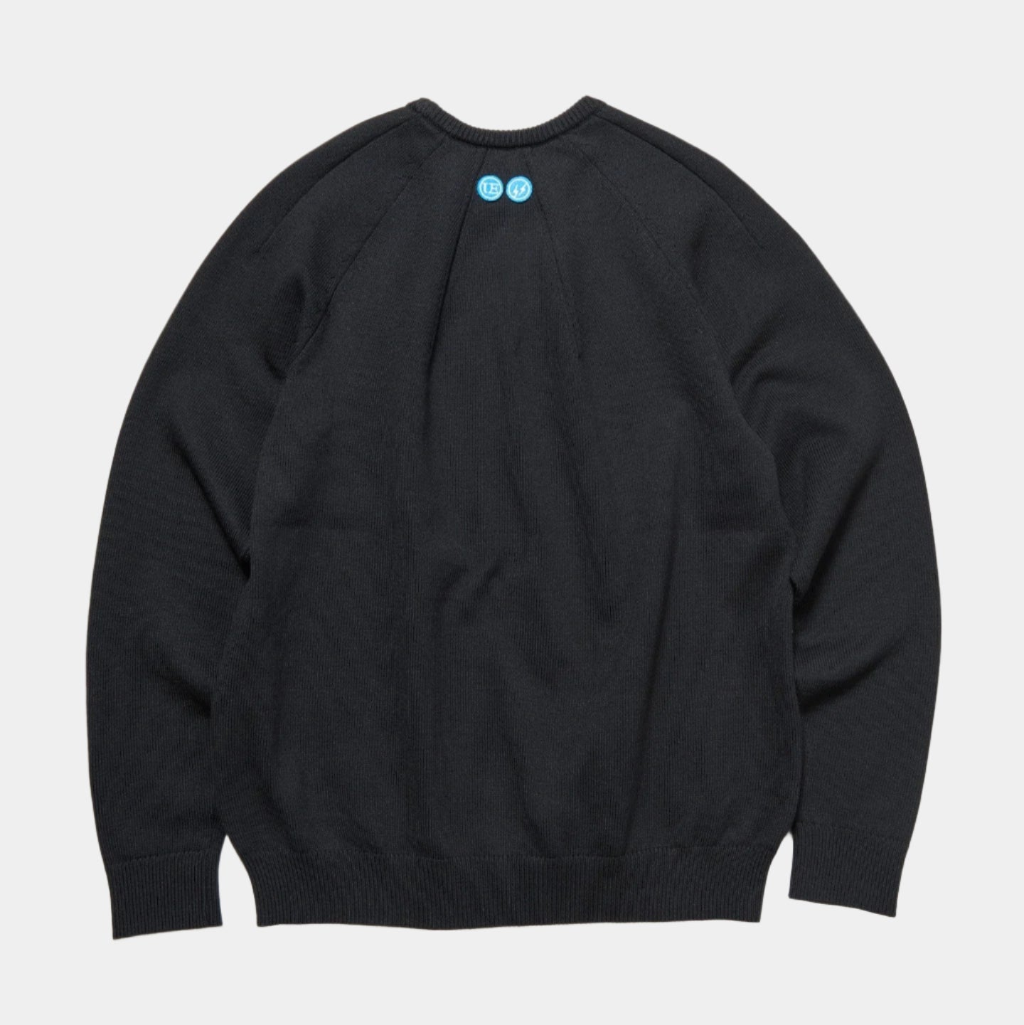 Uniform Experiment Plain Nordic Knit - Black