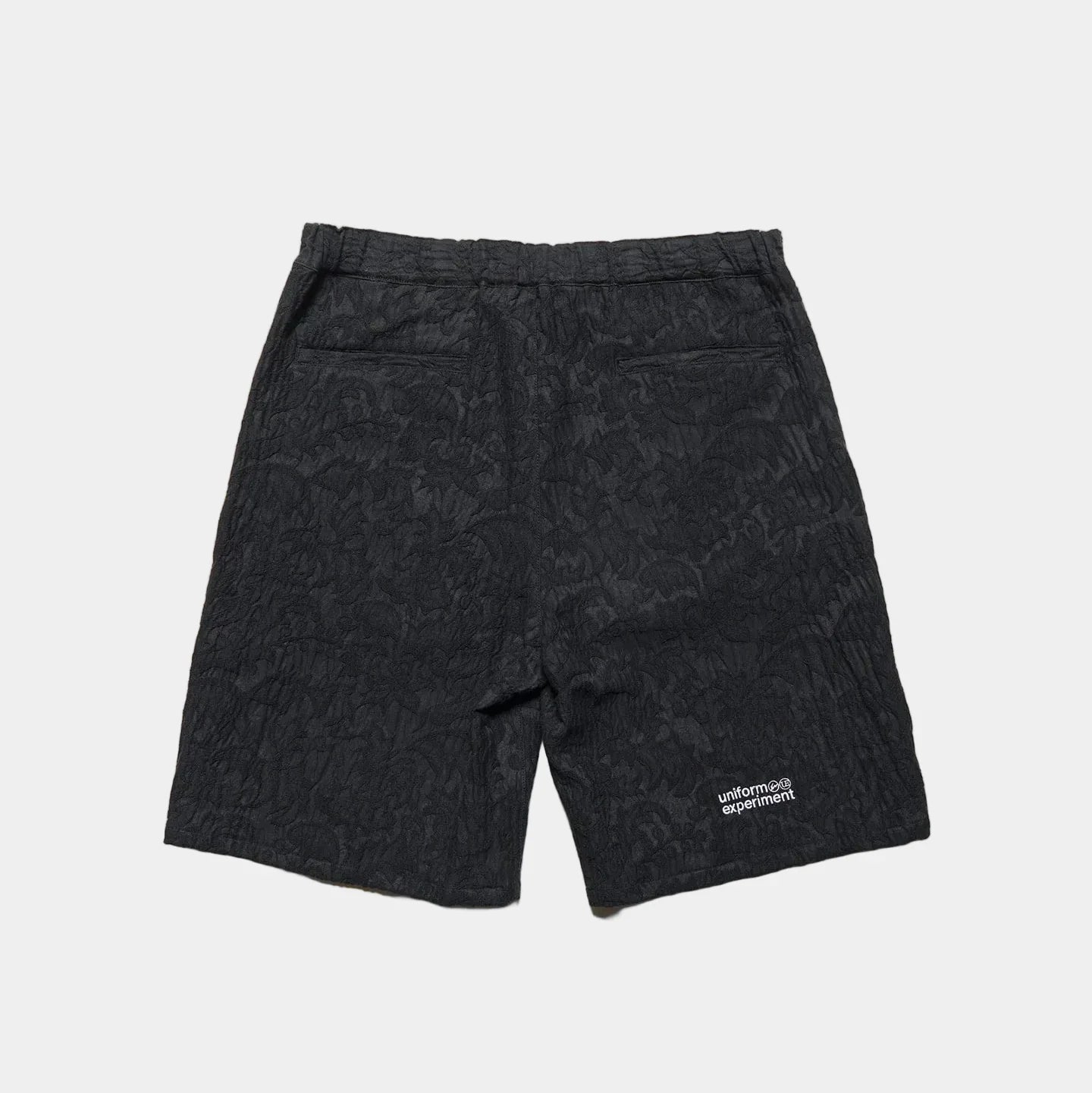Uniform Experiment Jacquard Easy Shorts - Black