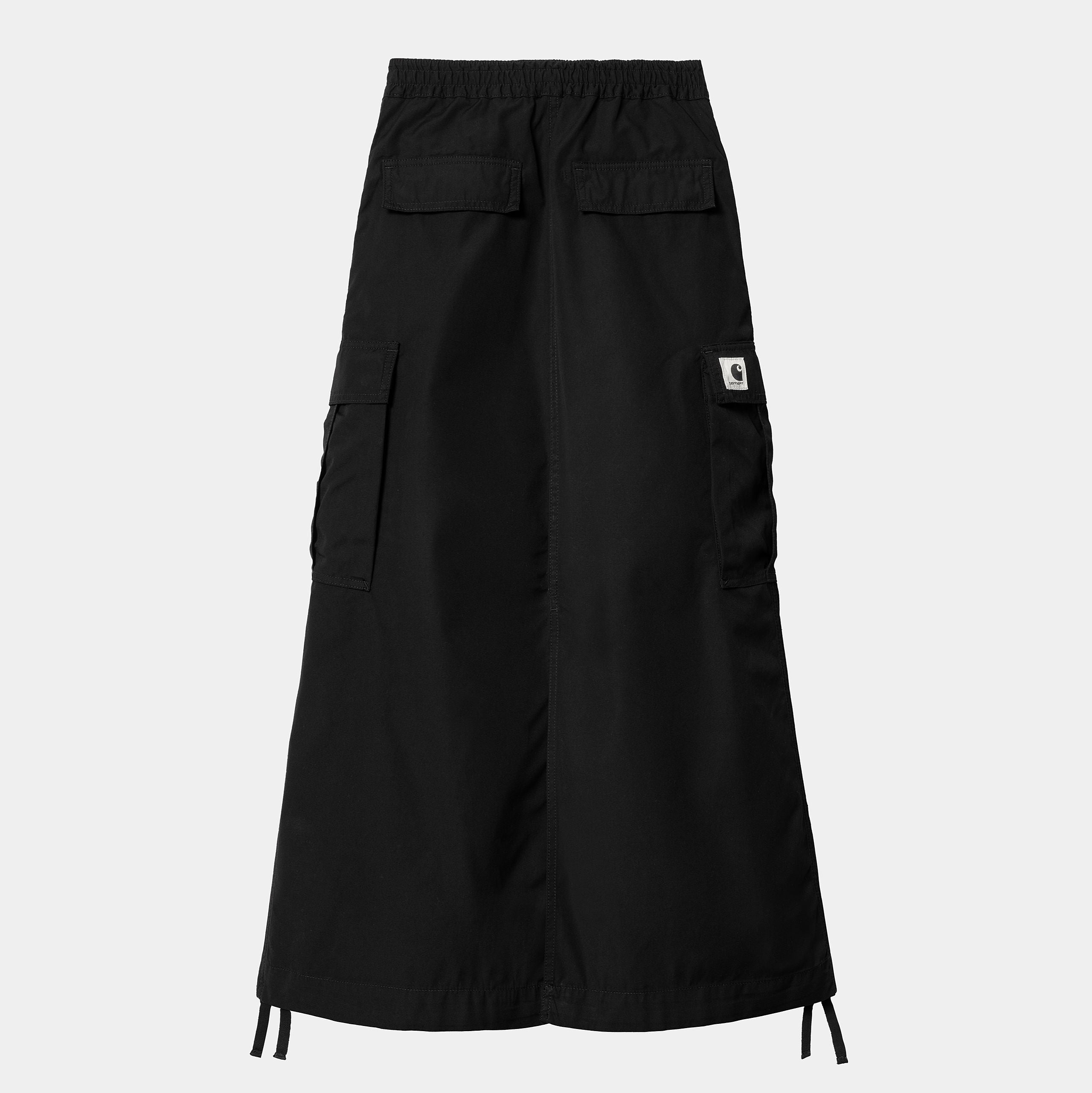 Carhartt WIP Women's Long Cargo Skirt - Black