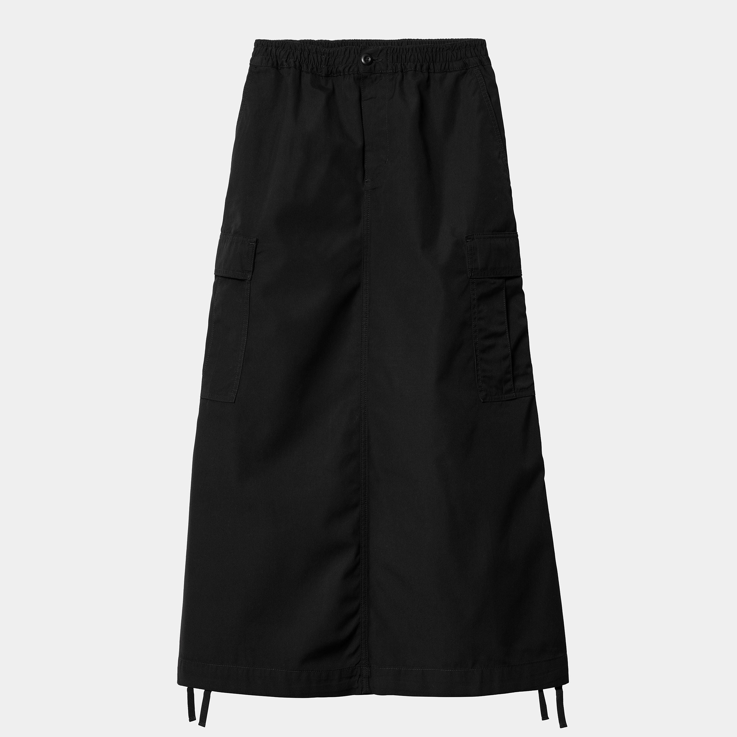 Carhartt WIP Women's Long Cargo Skirt - Black